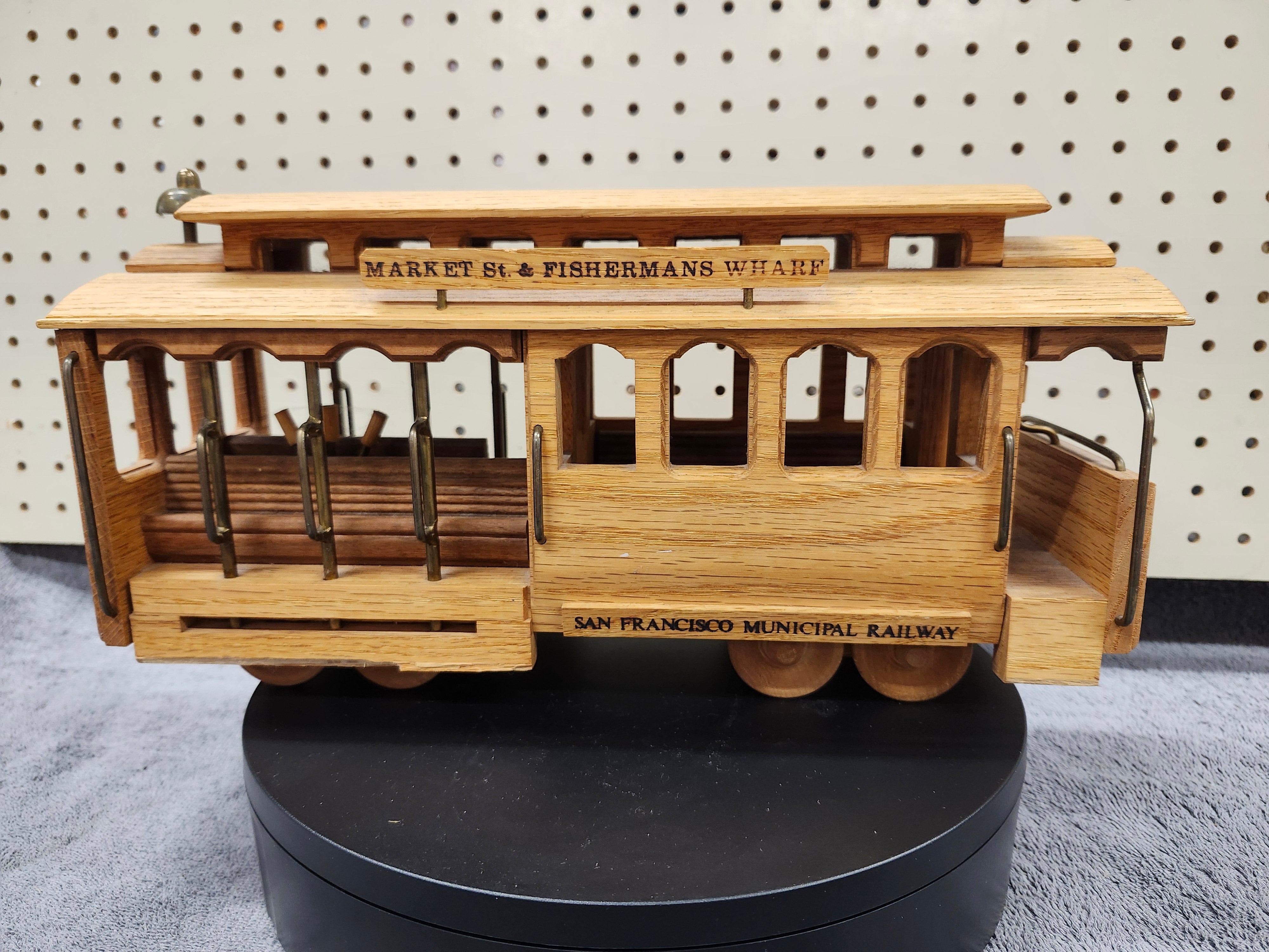 San Francisco wood train