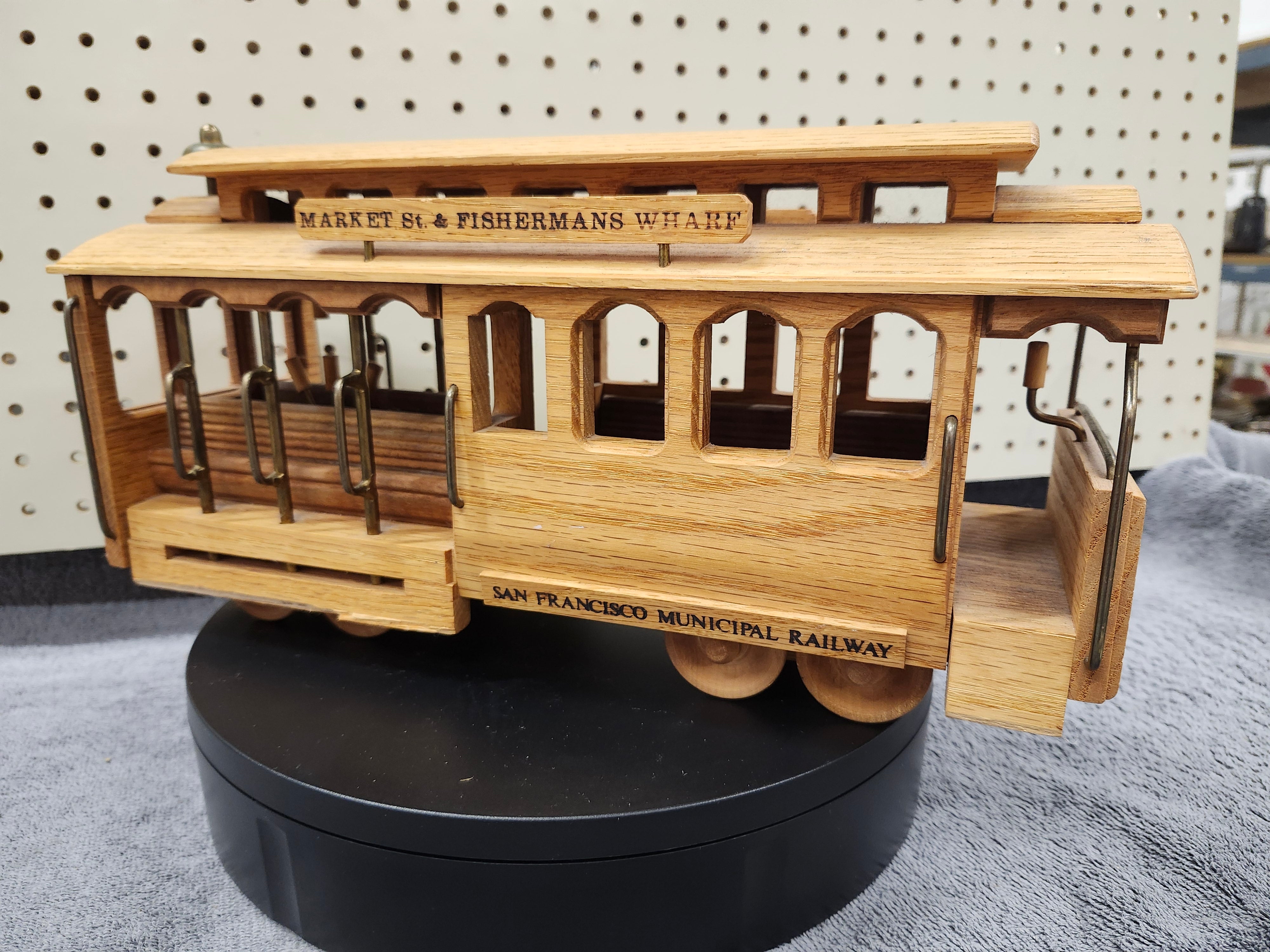 San Francisco wood train