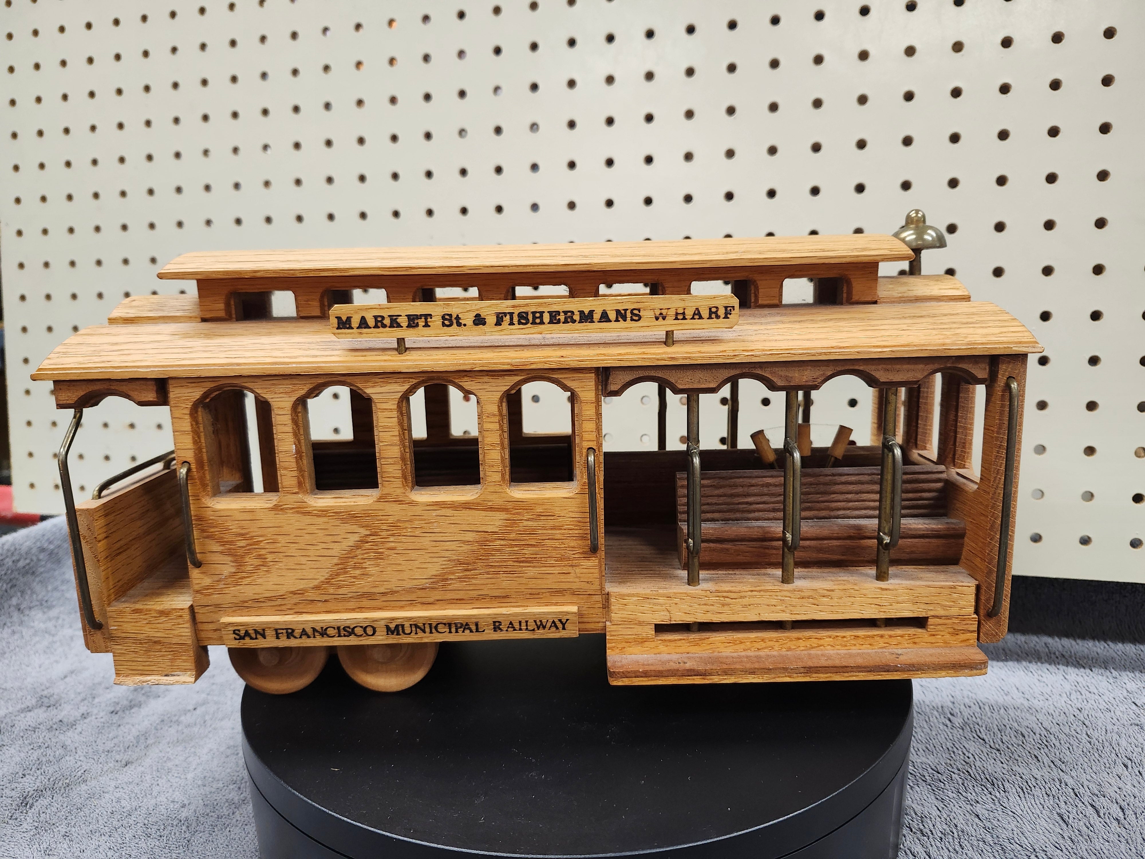San Francisco wood train