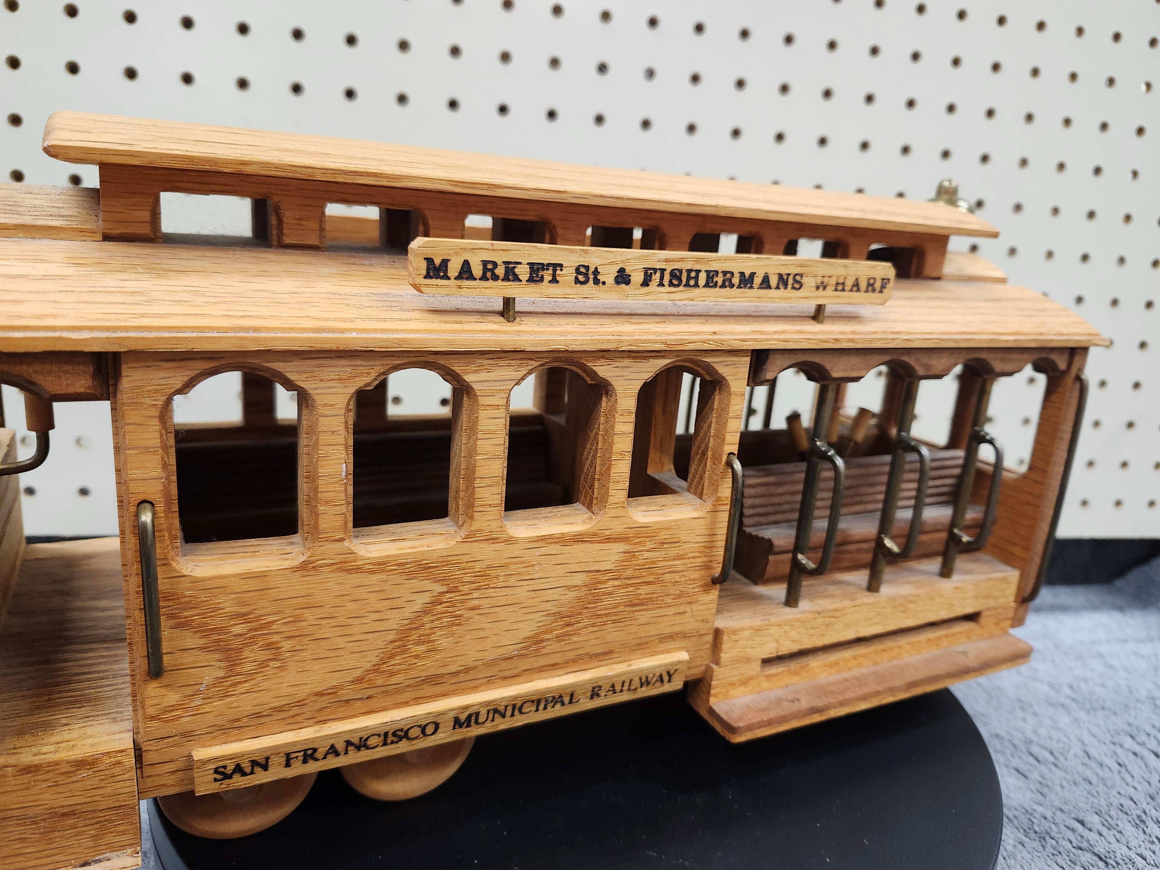 San Francisco wood train