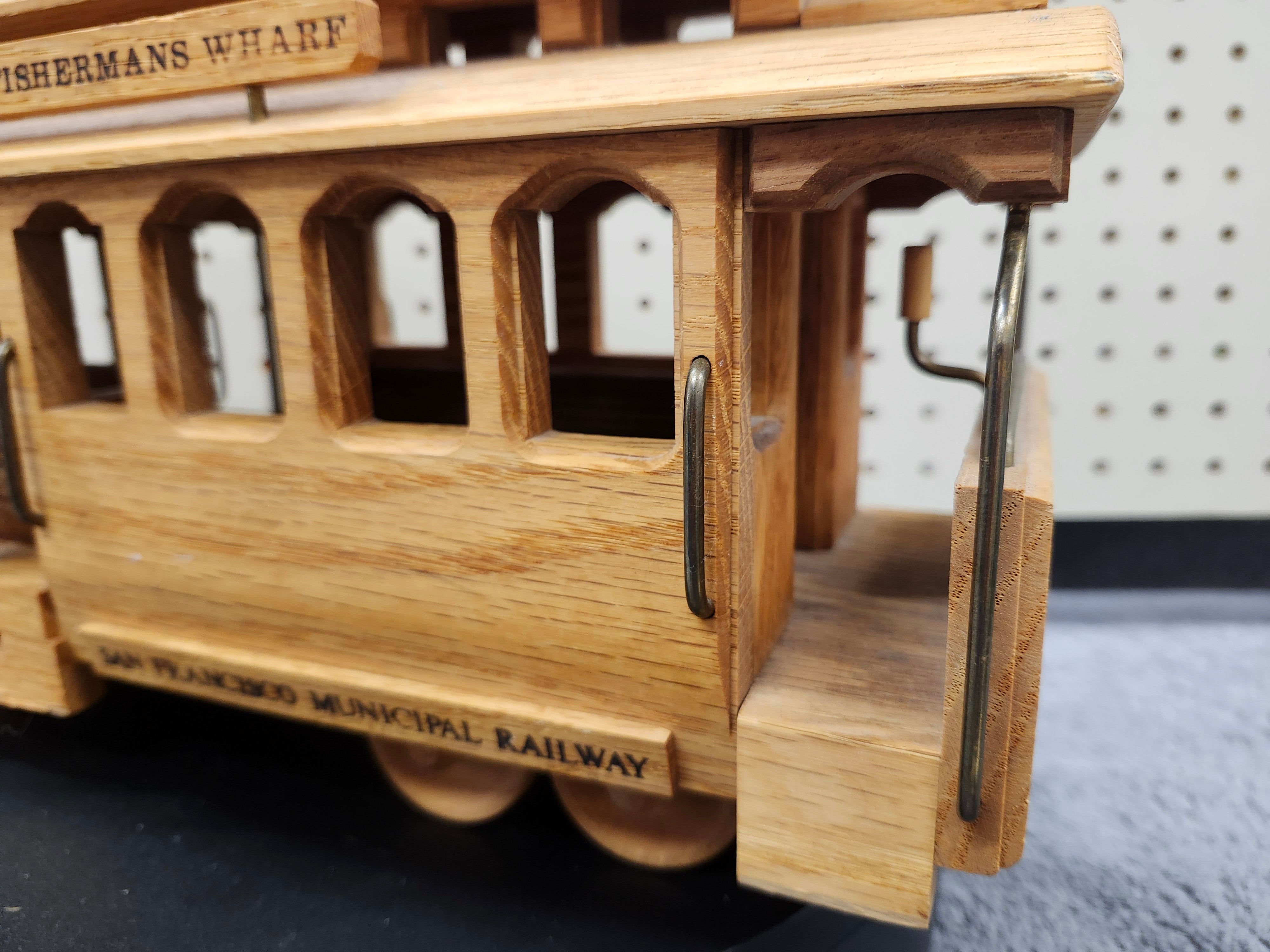 San Francisco wood train