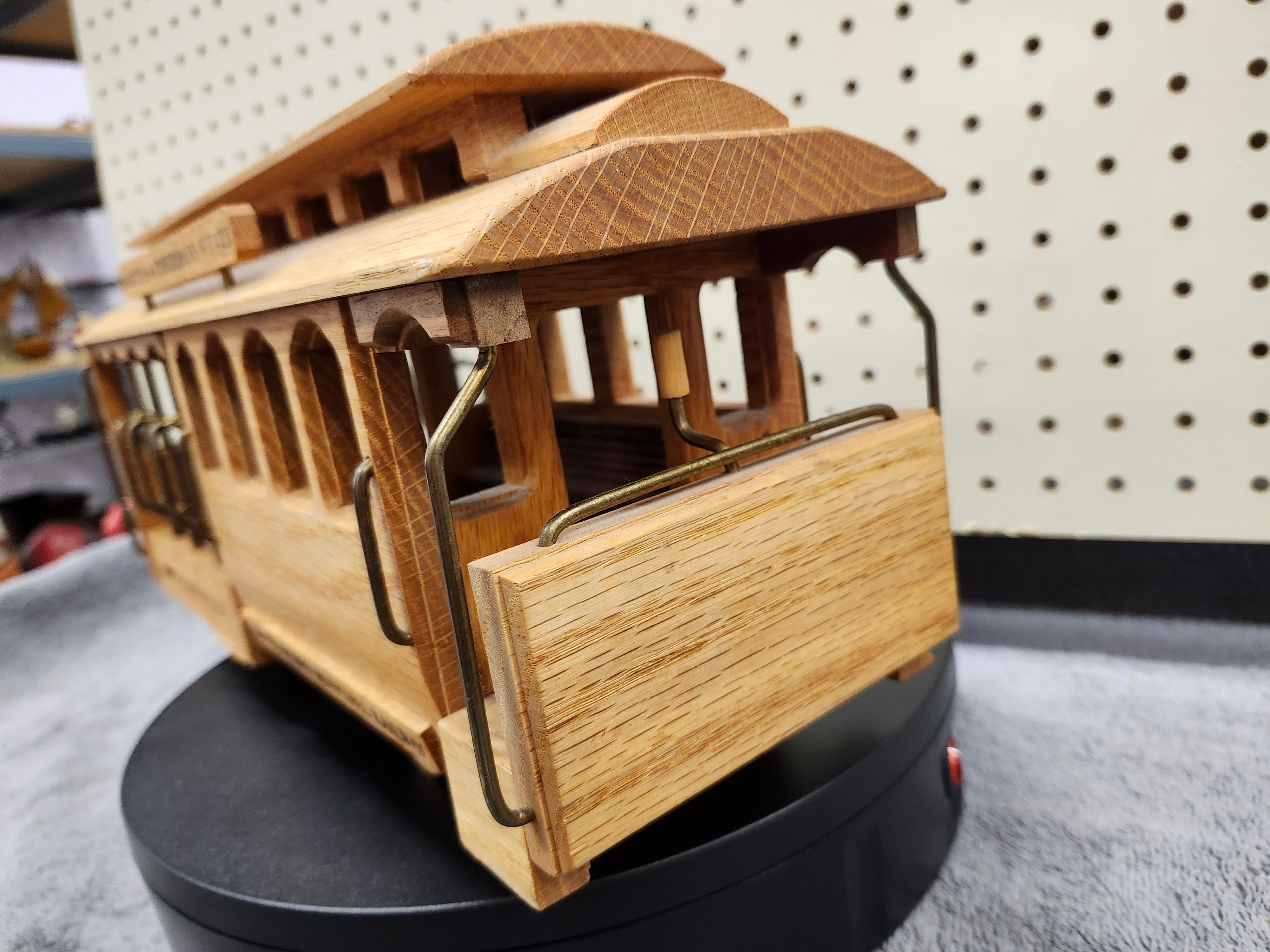 San Francisco wood train