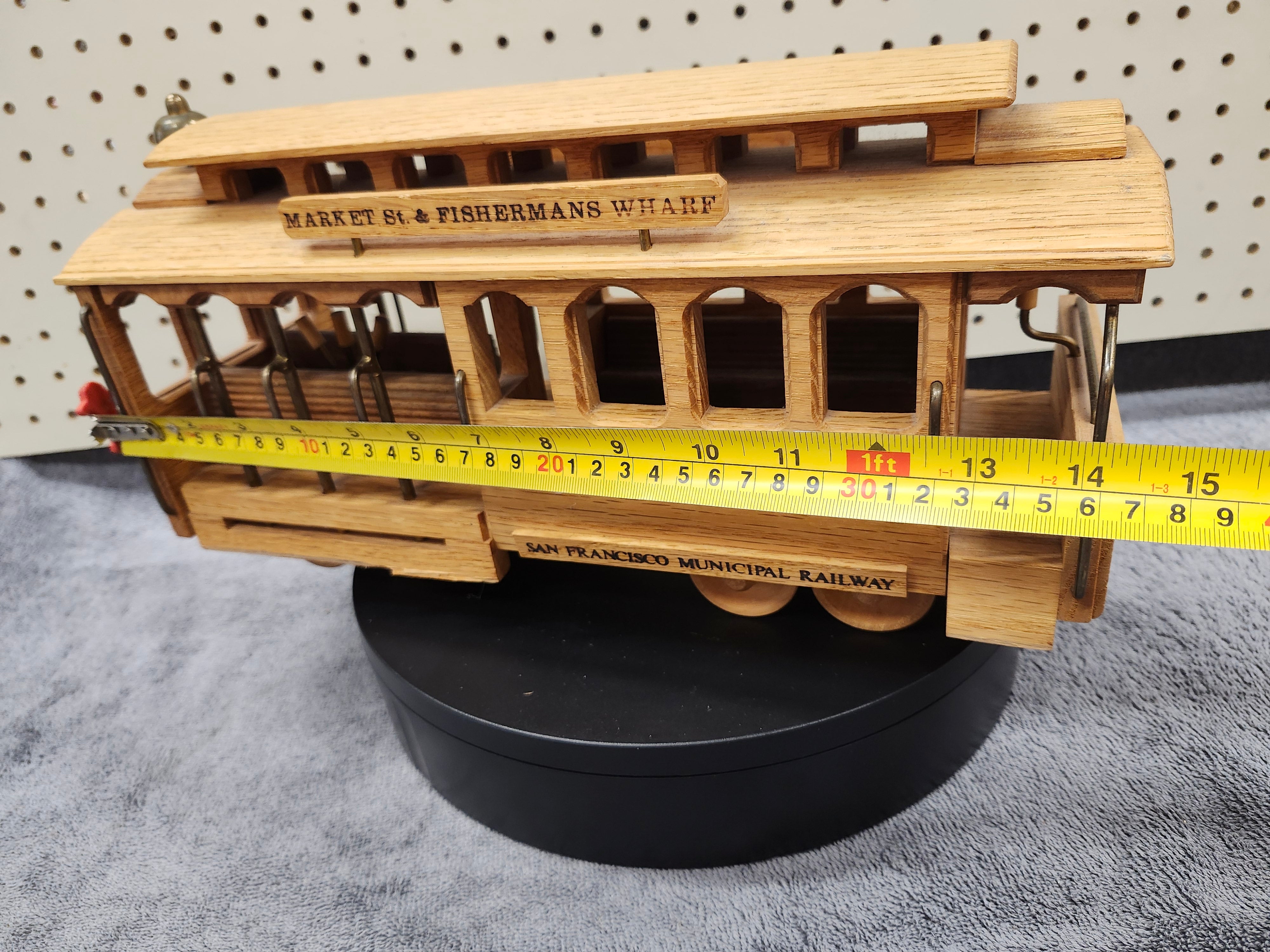 San Francisco wood train