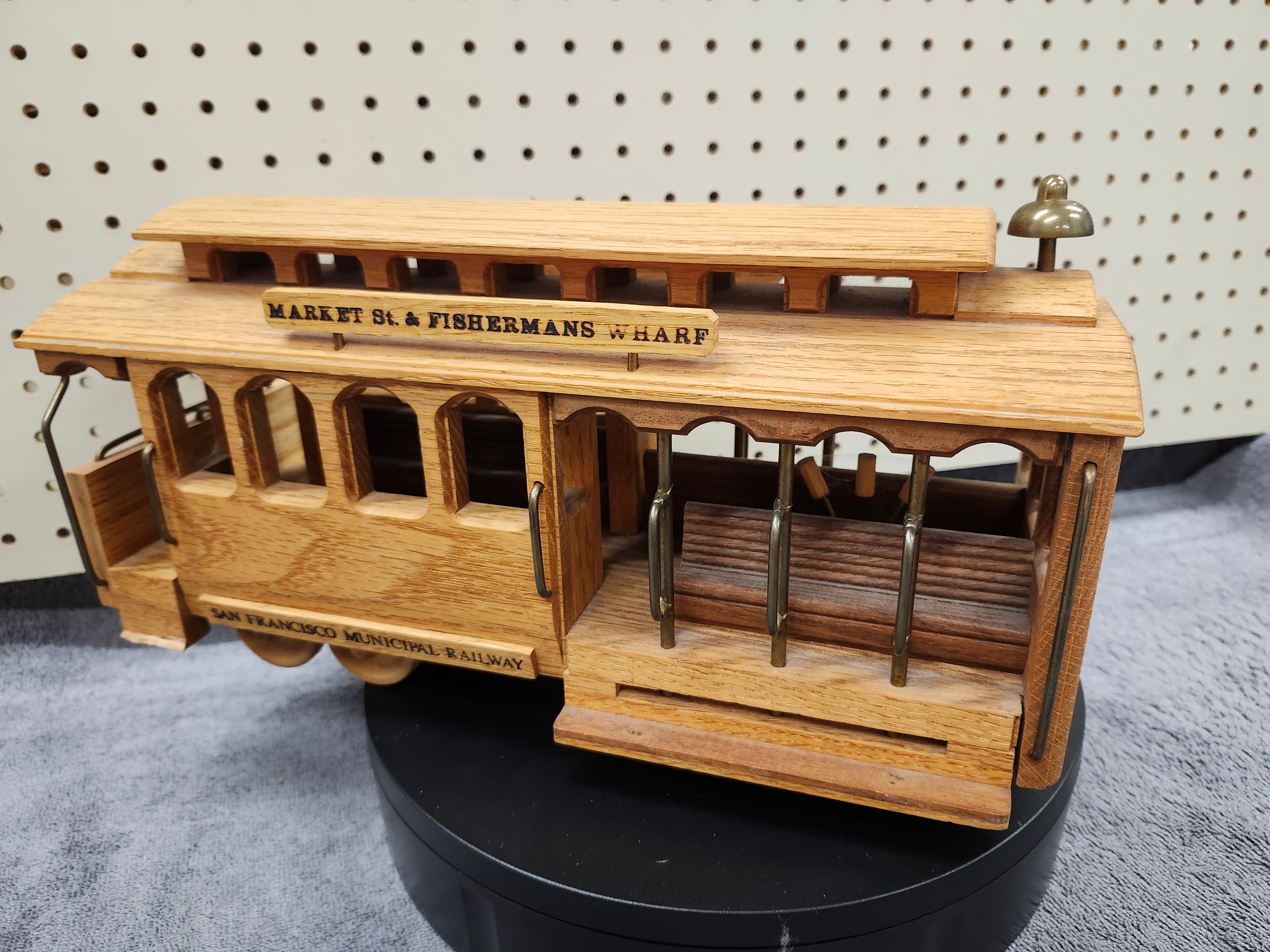 San Francisco wood train