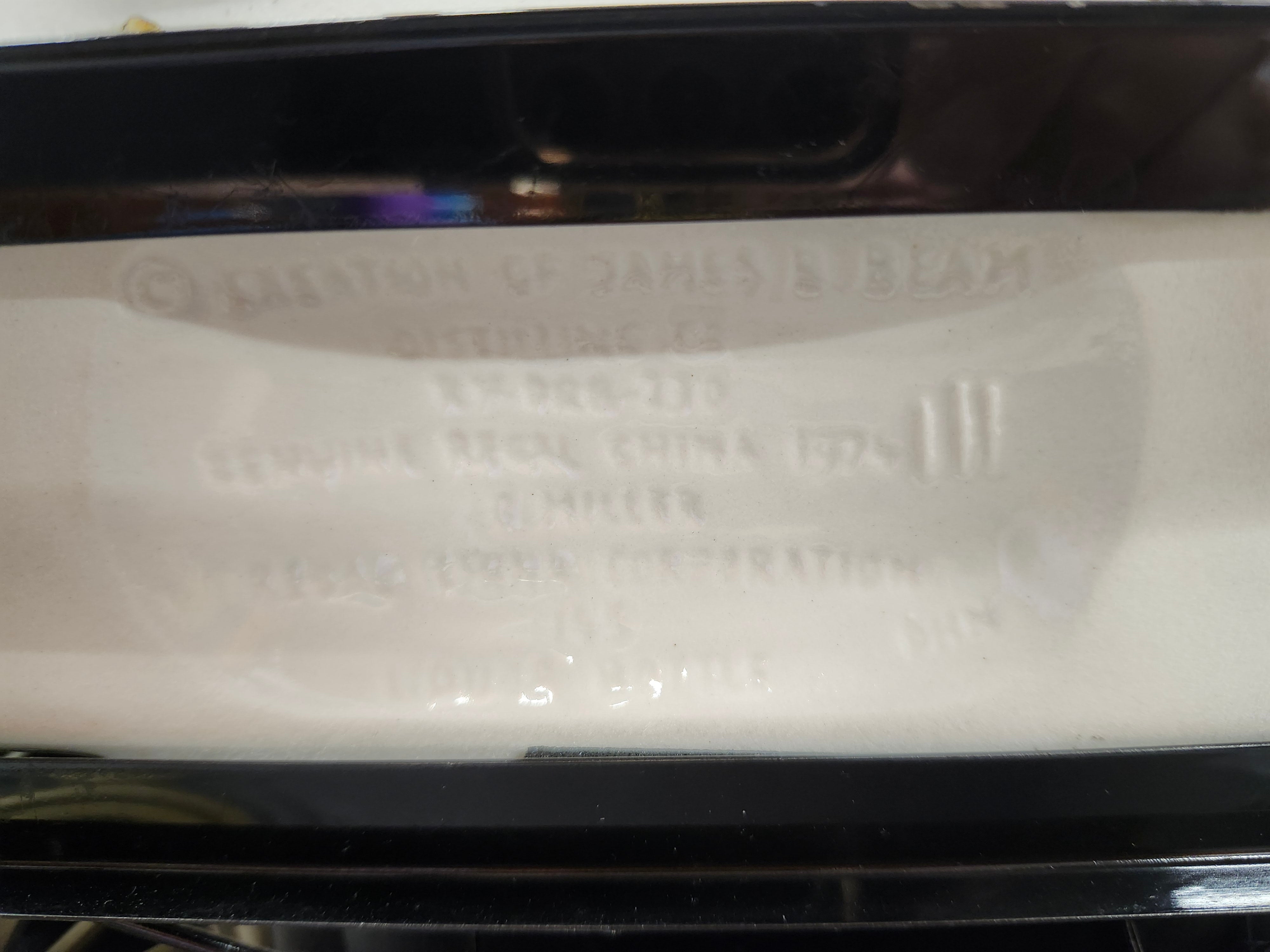 Decanter old Jim Beam Car