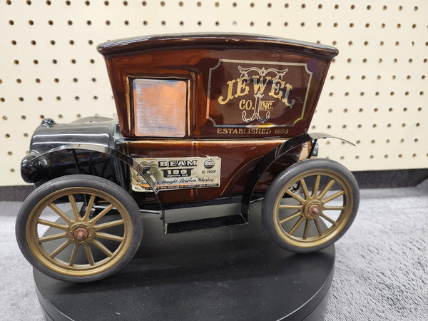 Decanter old Jim Beam Car