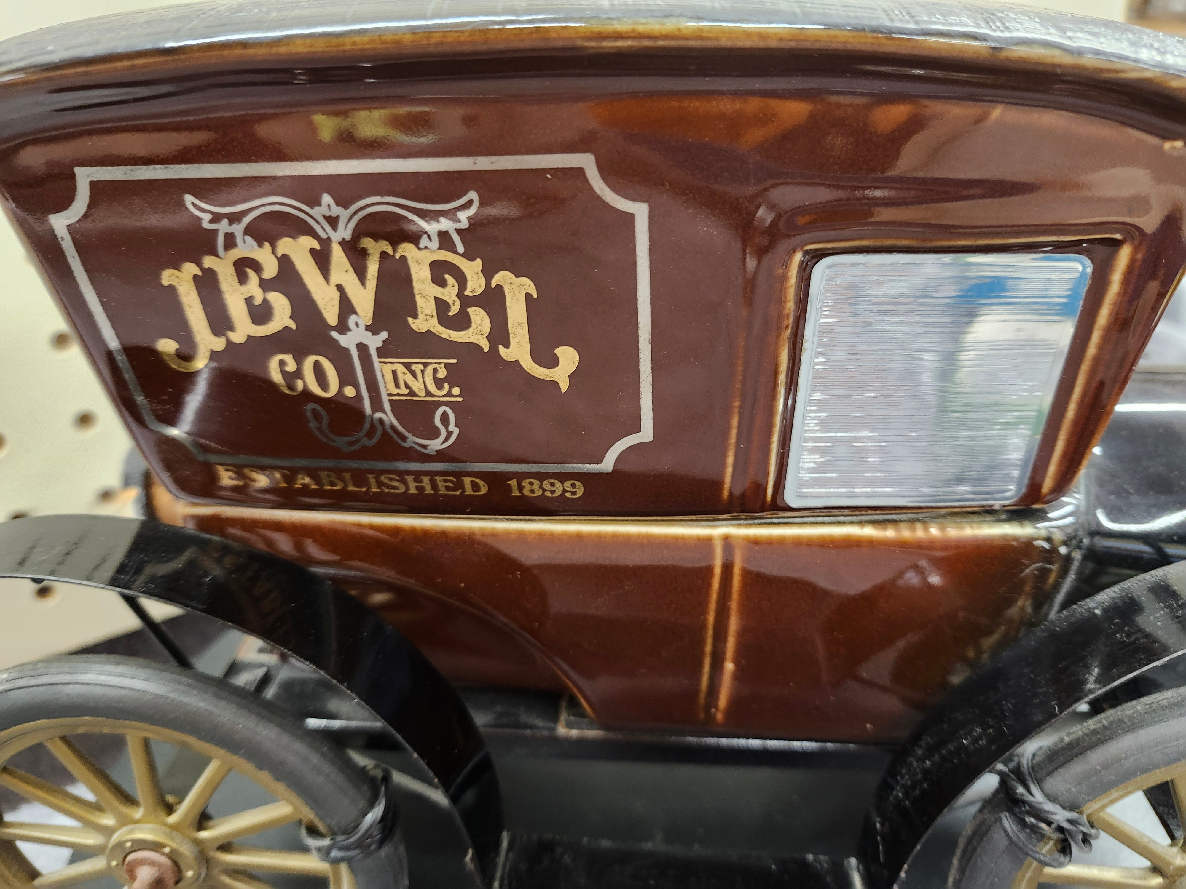 Decanter old Jim Beam Car