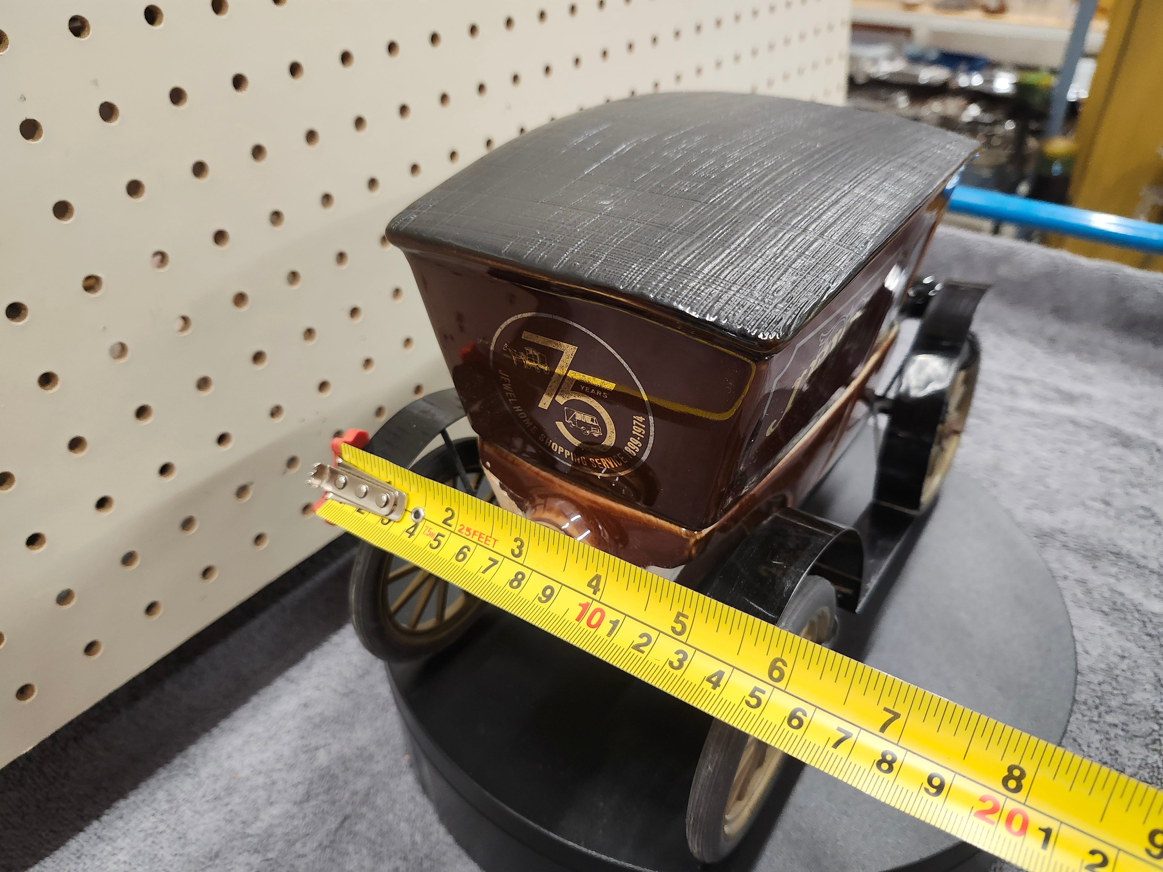 Decanter old Jim Beam Car