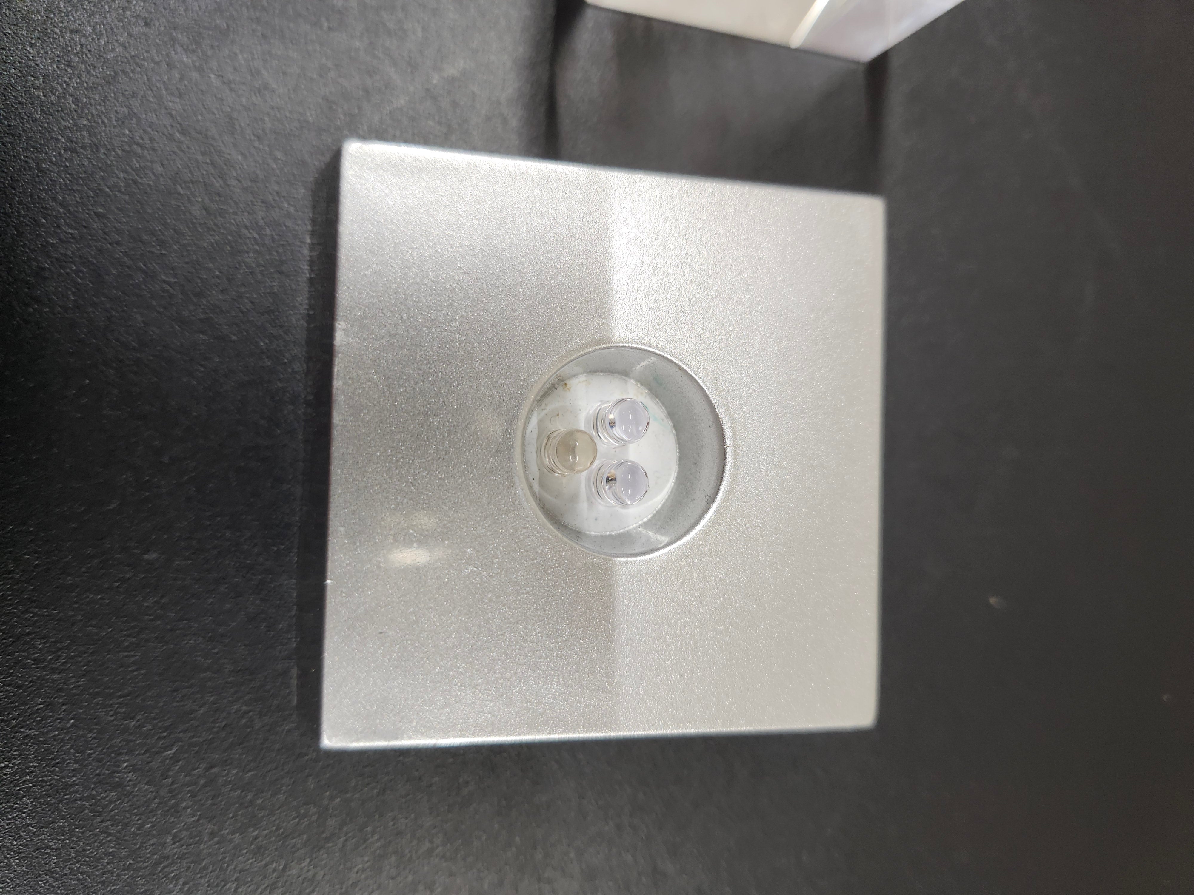 Glass decor with light up base