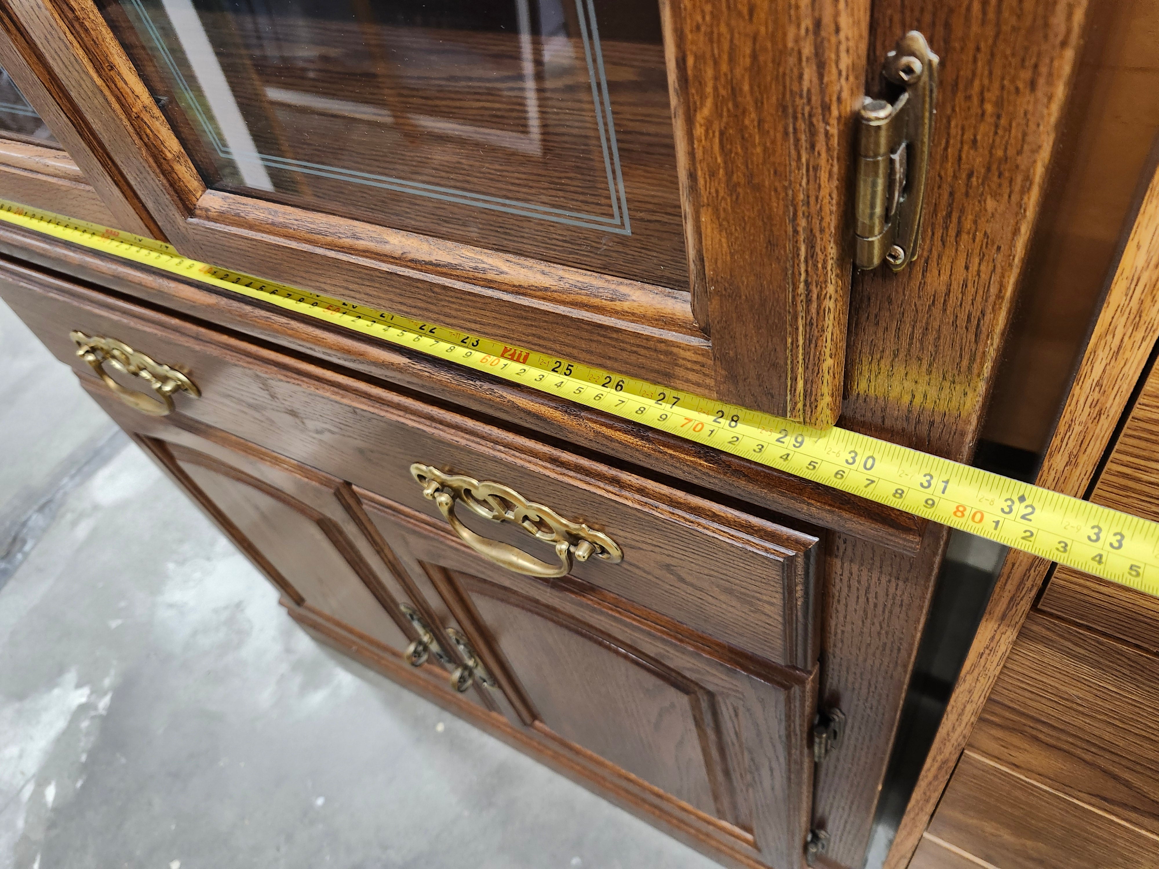Tall light up cabinet