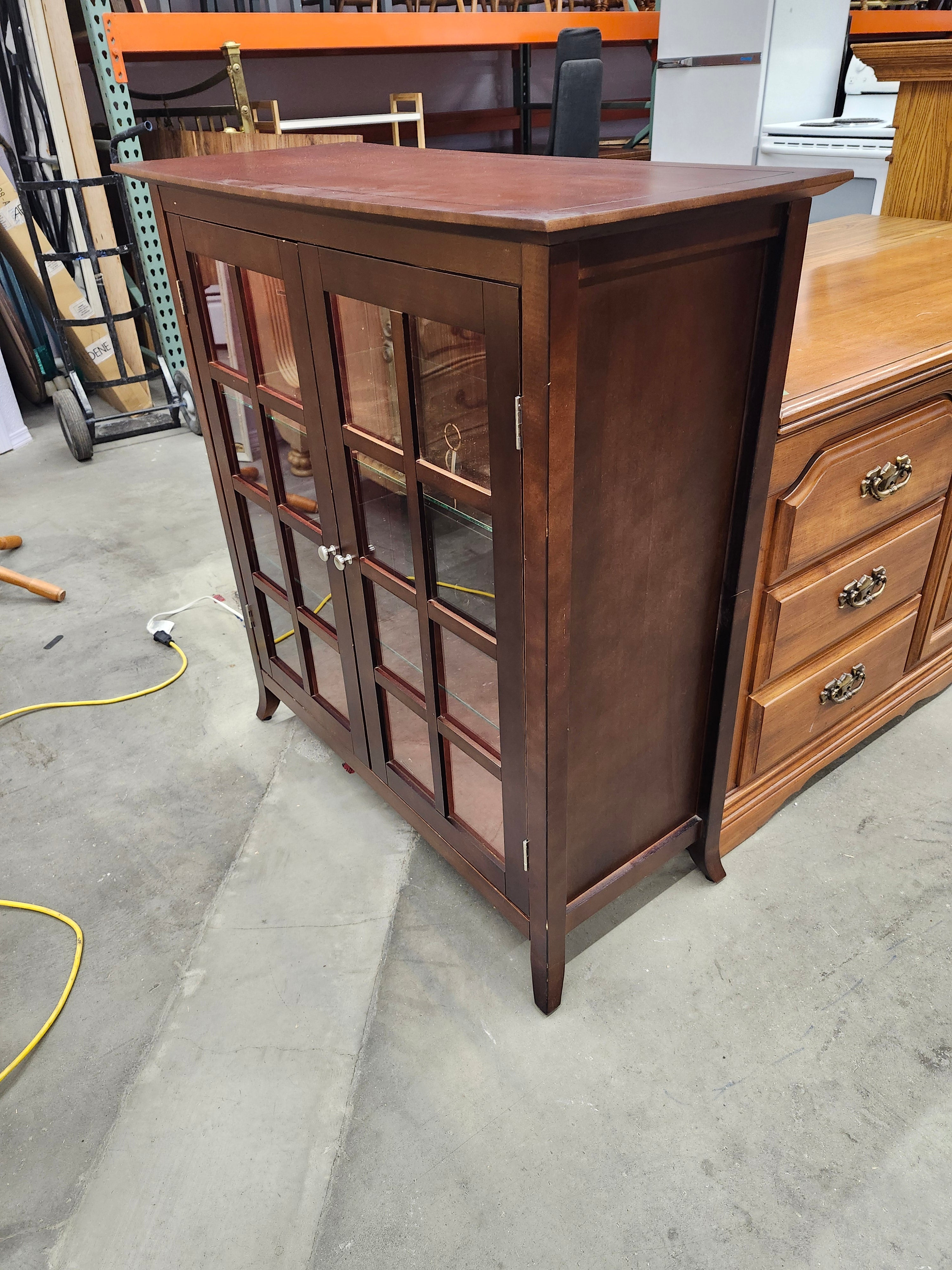 Light up cabinet