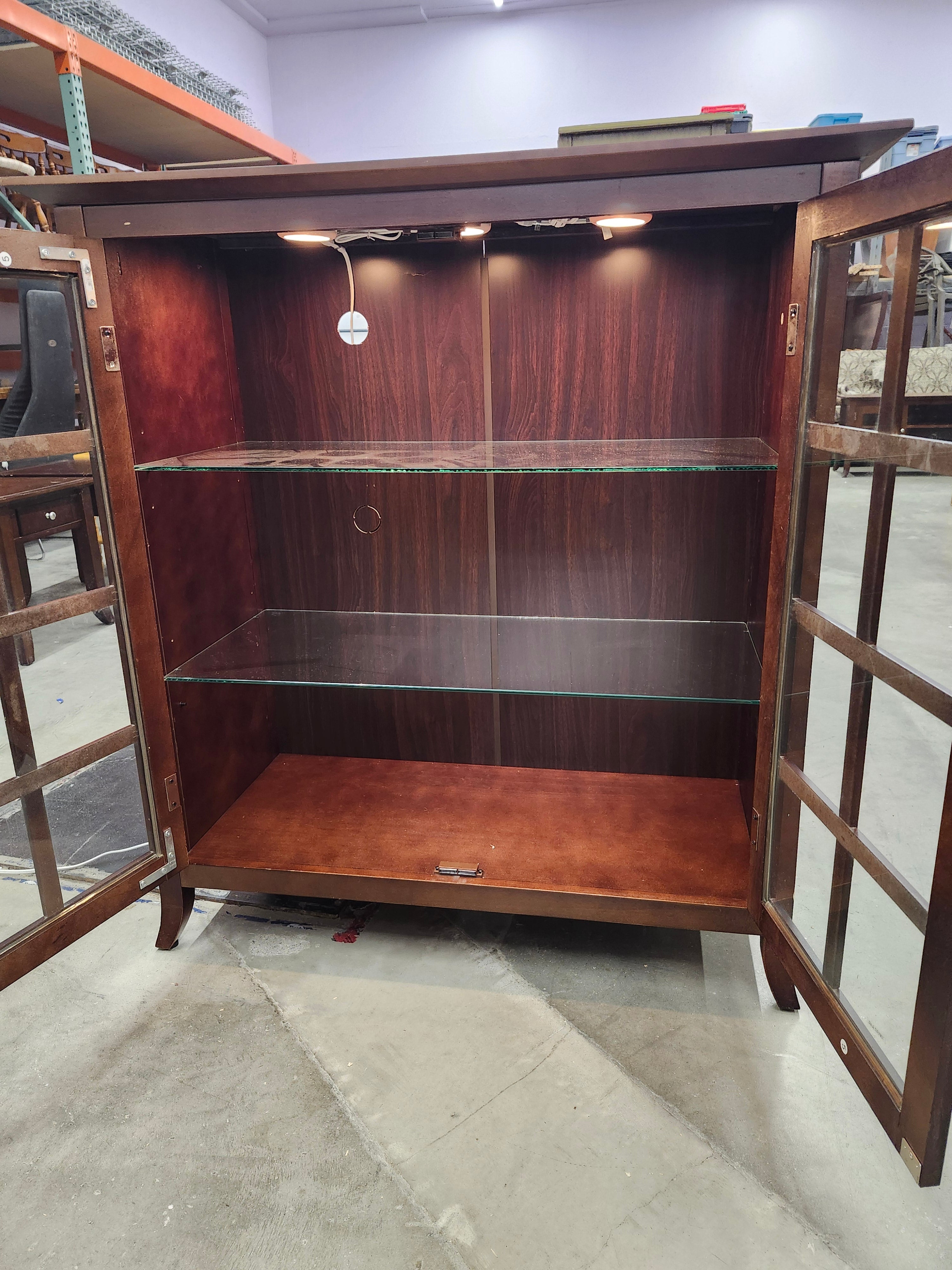 Light up cabinet
