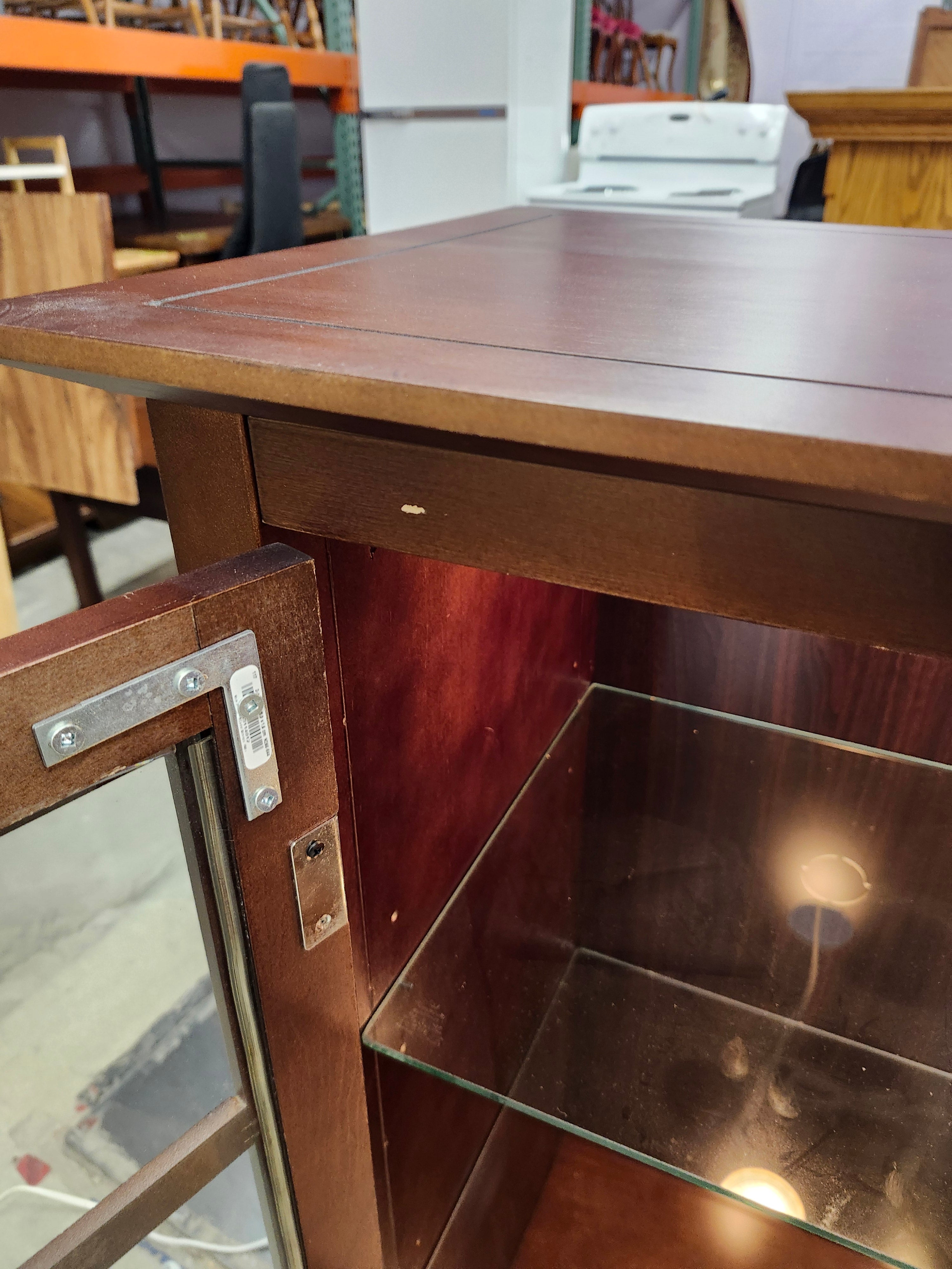 Light up cabinet