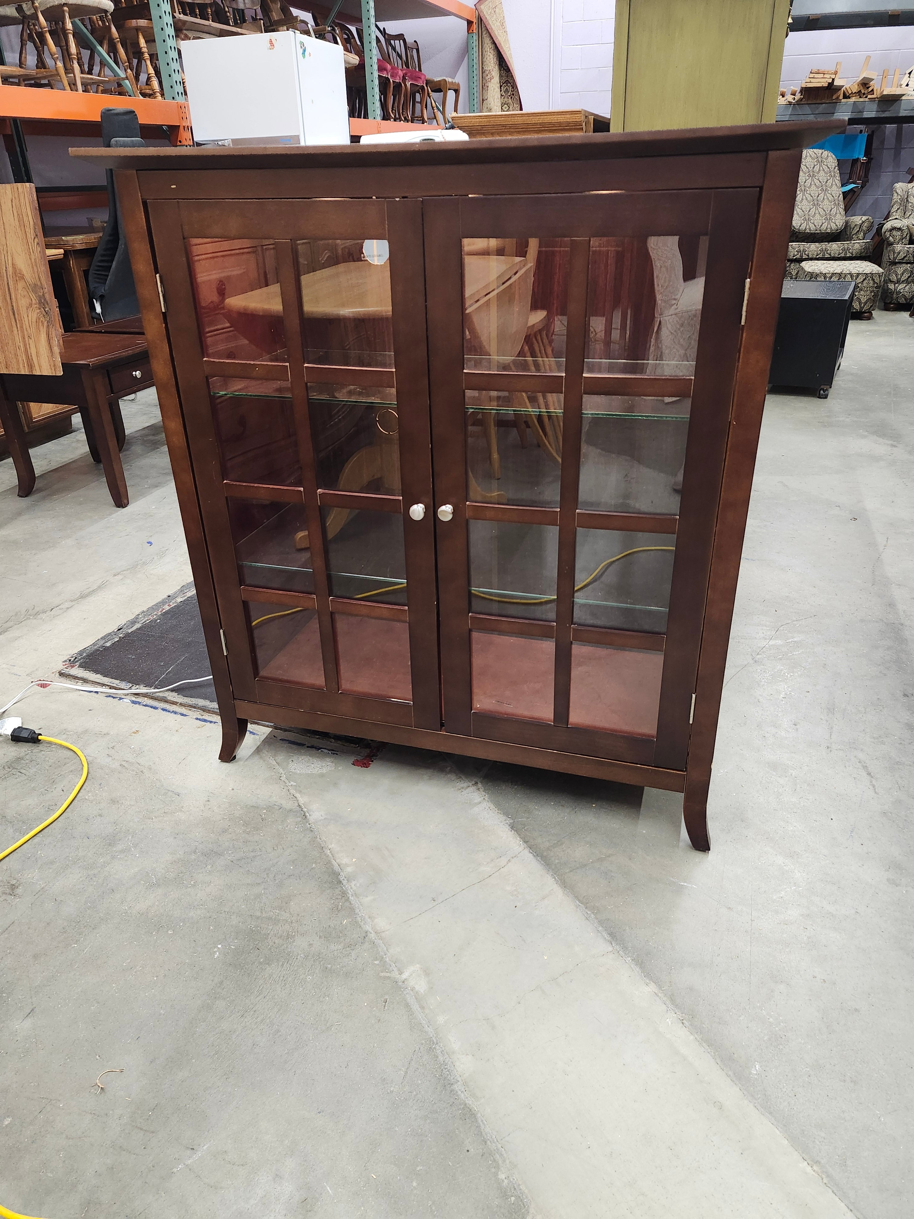Light up cabinet