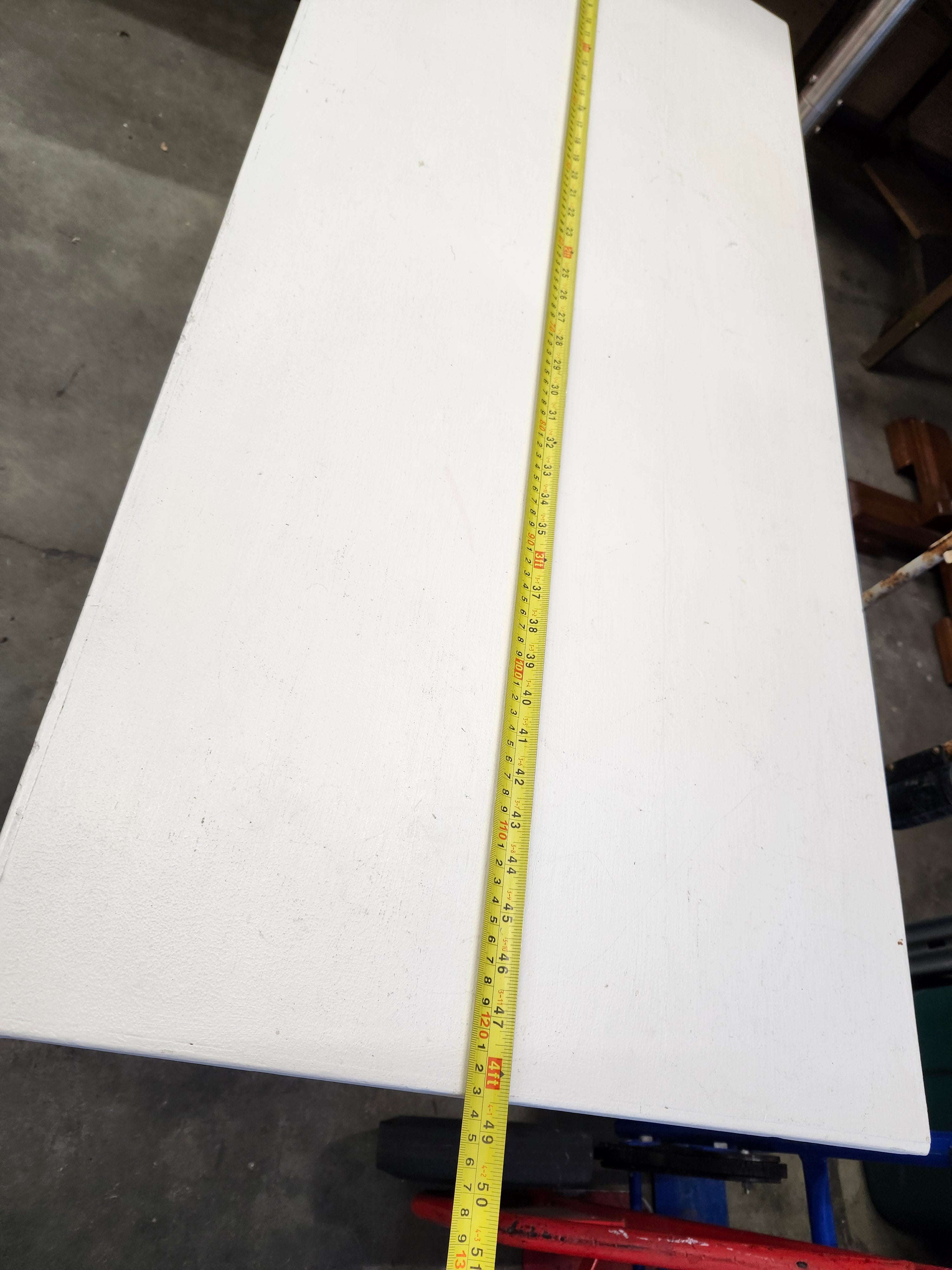White desk