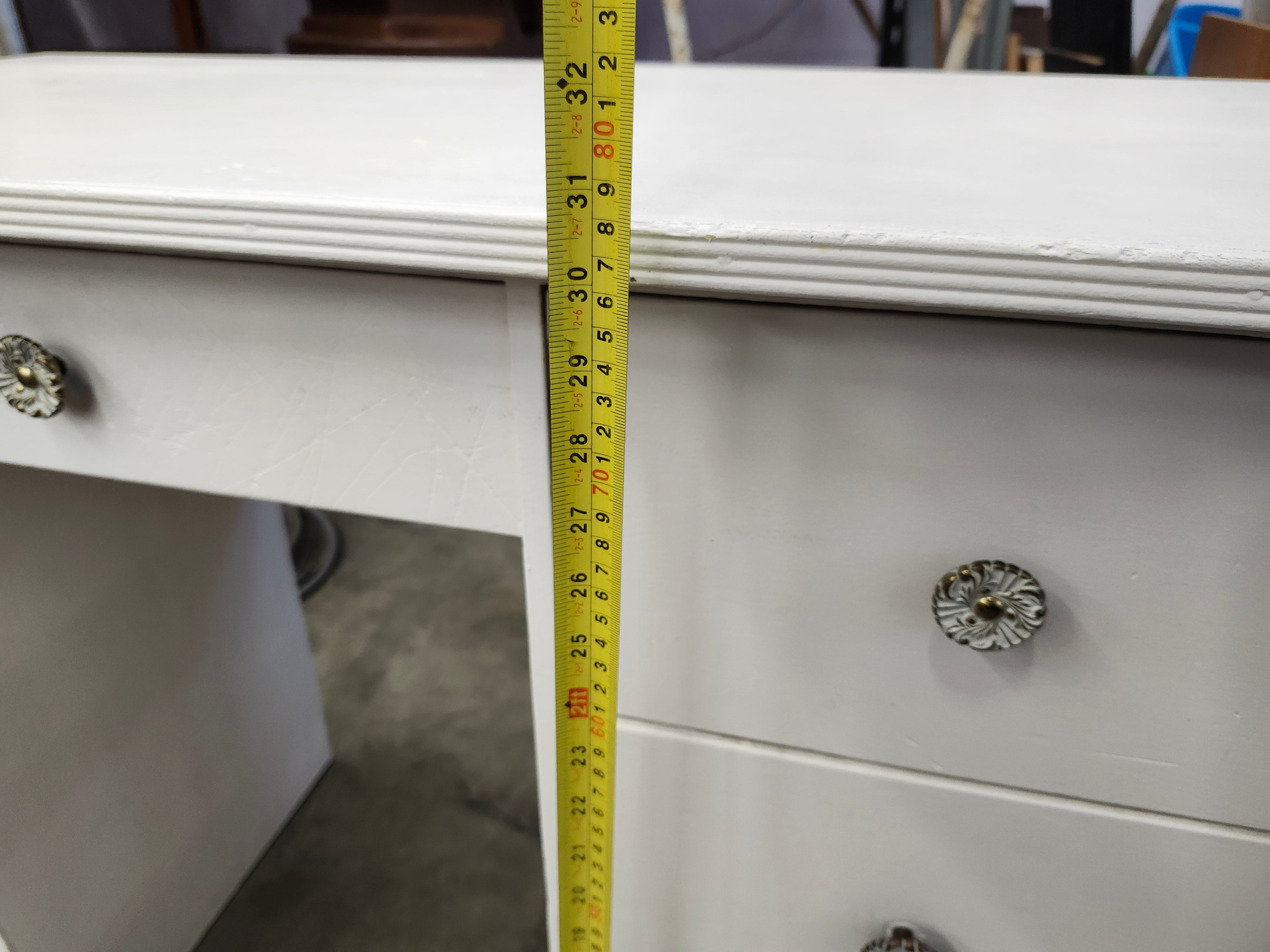 White desk
