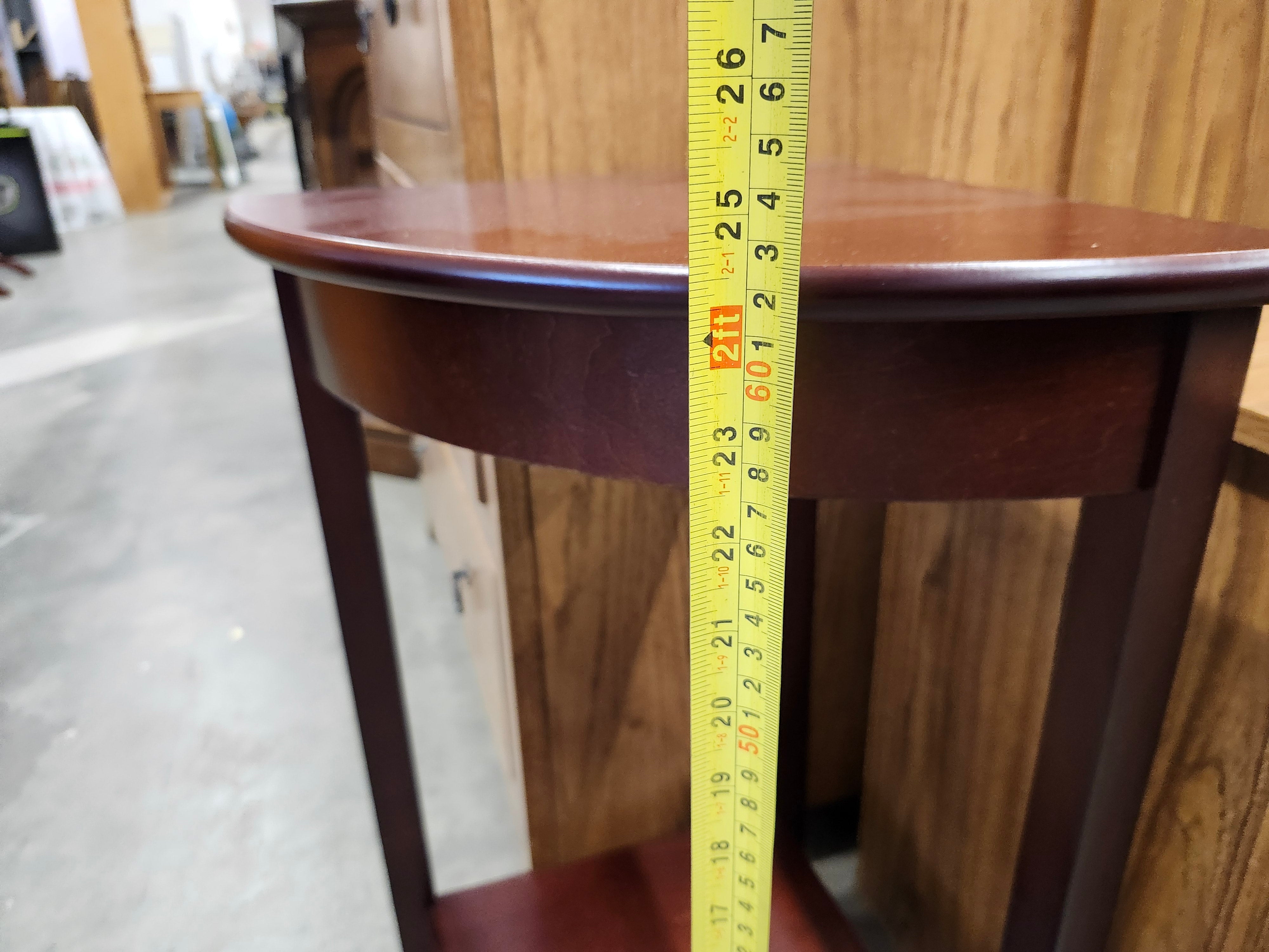 Corner side table