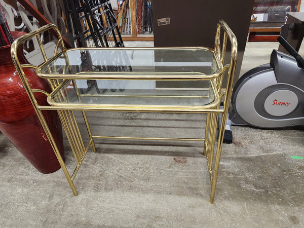 Brass vanity