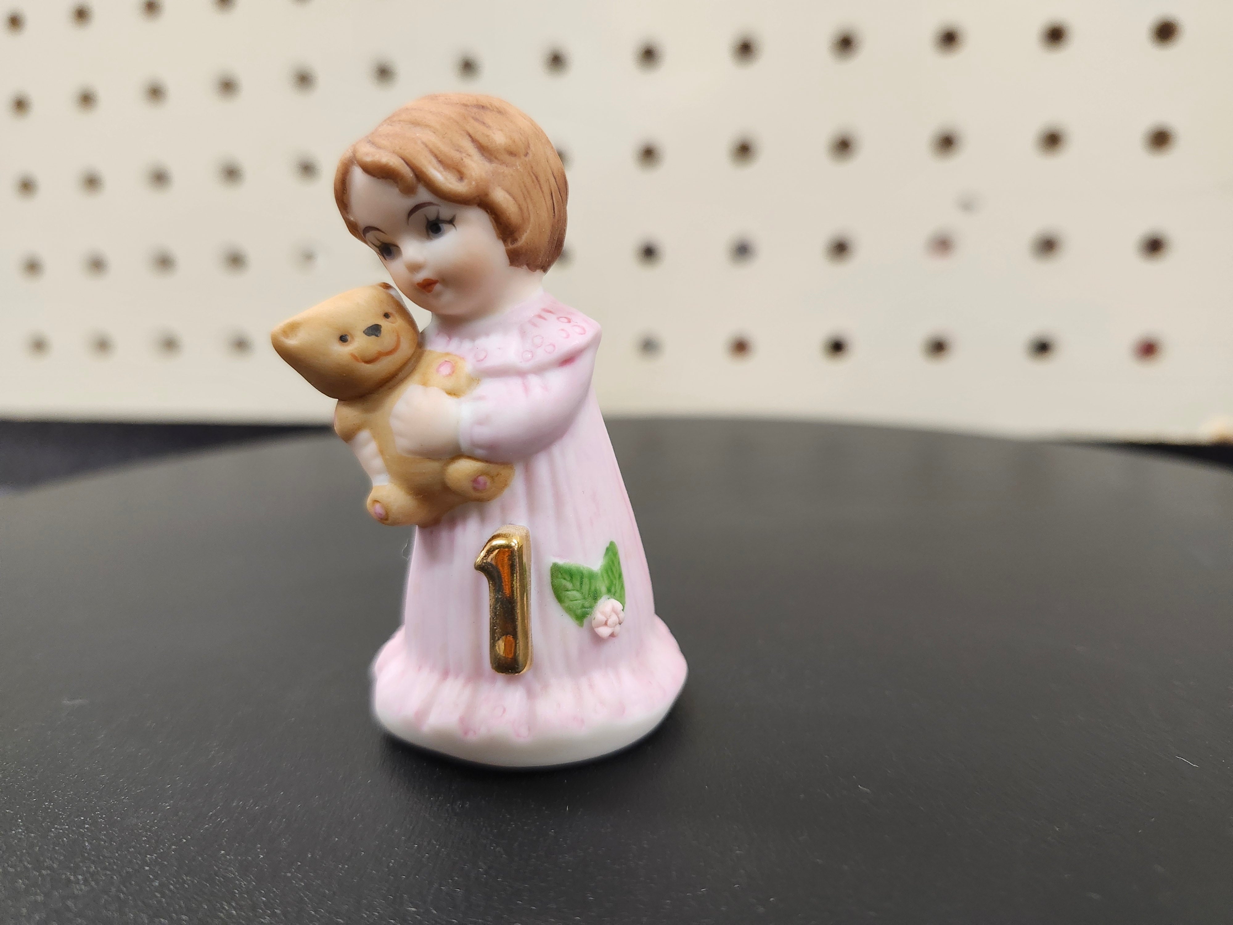 #1 Growing up birthday girl figurines. Brown & blonde hair girls