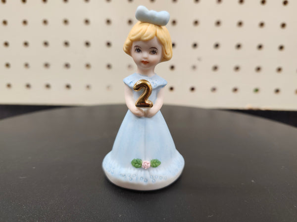 #2 Growing up birthday girl figurine