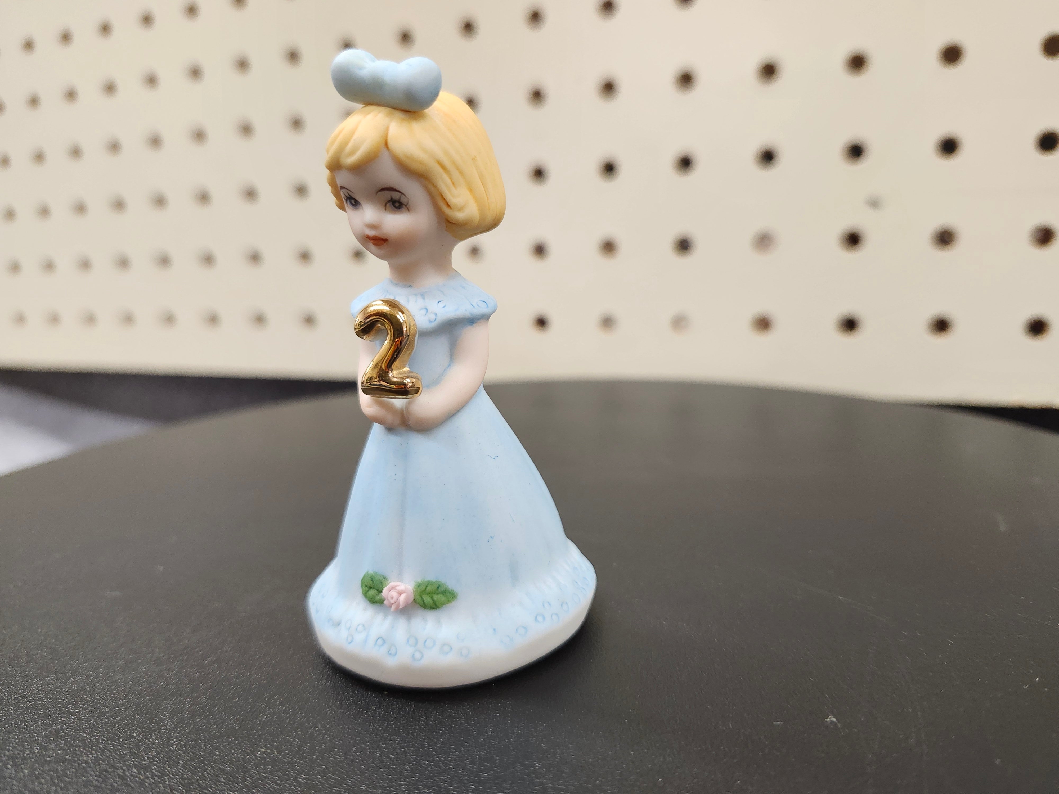 #2 Growing up birthday girl figurine