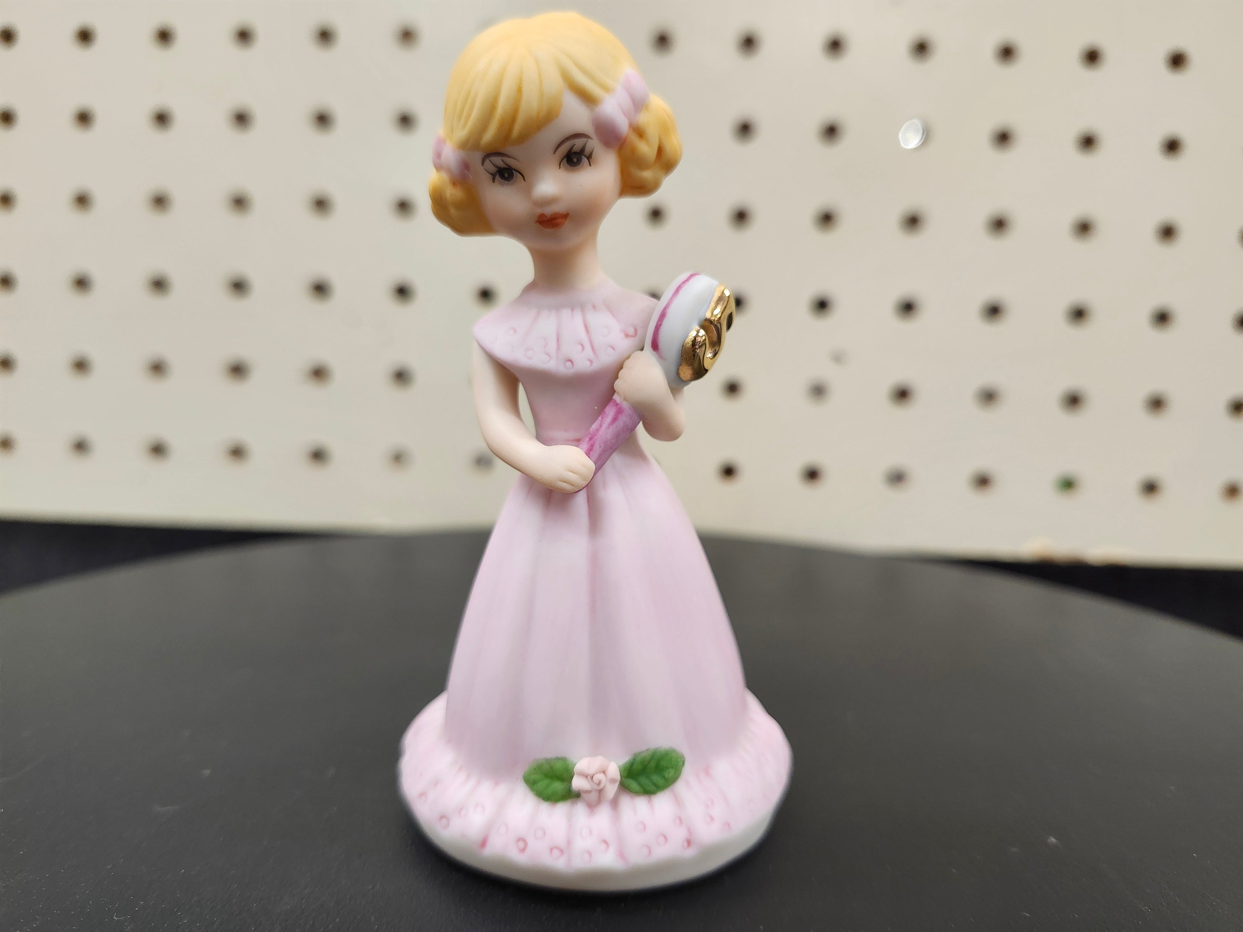 #5 Growing up birthday girl figurine