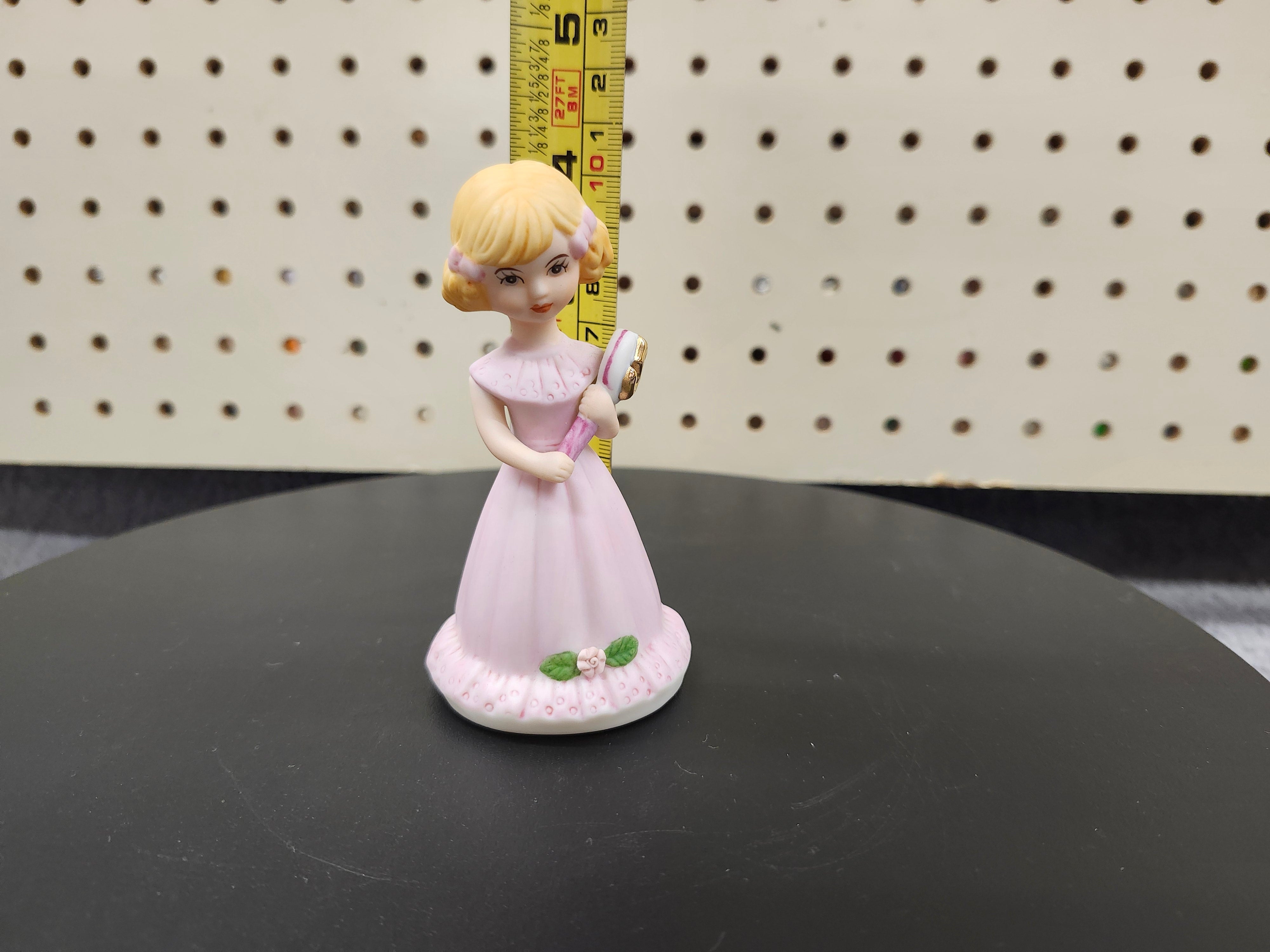 #5 Growing up birthday girl figurine