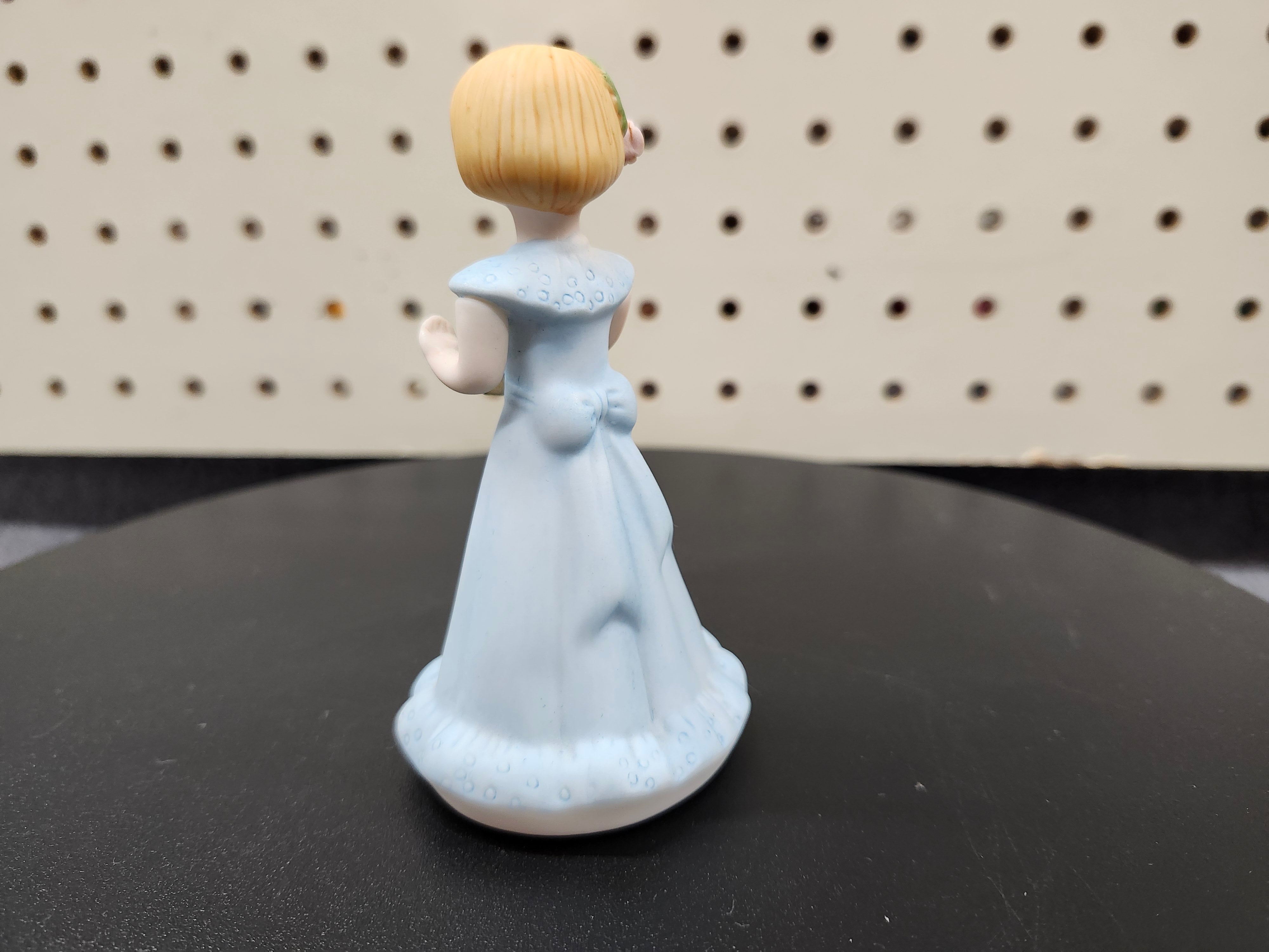 #6 Growing up birthday girl figurines. Brown & blonde hair girls