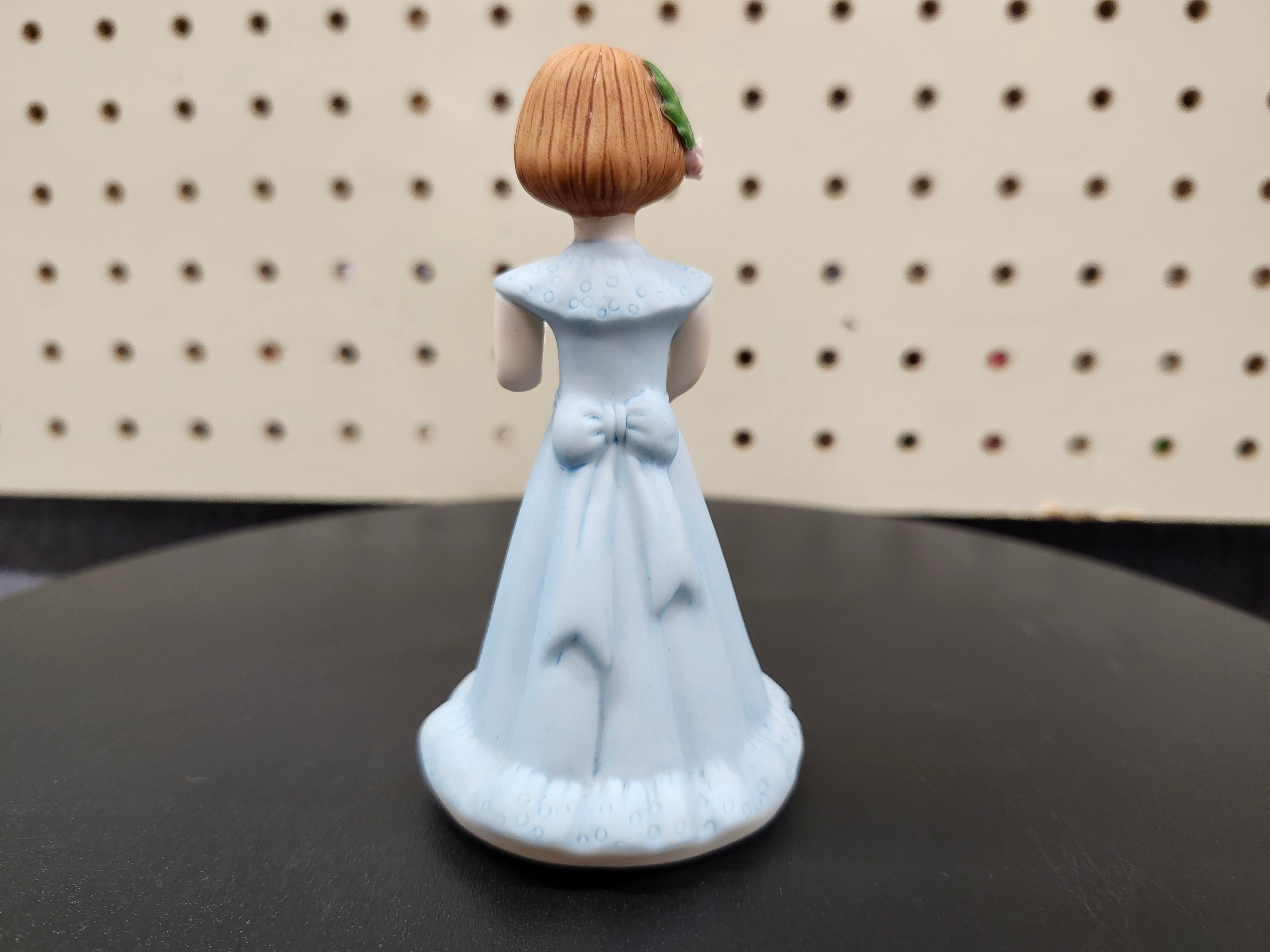 #6 Growing up birthday girl figurines. Brown & blonde hair girls