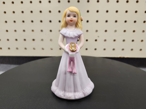 #8 Growing up birthday girl figurine