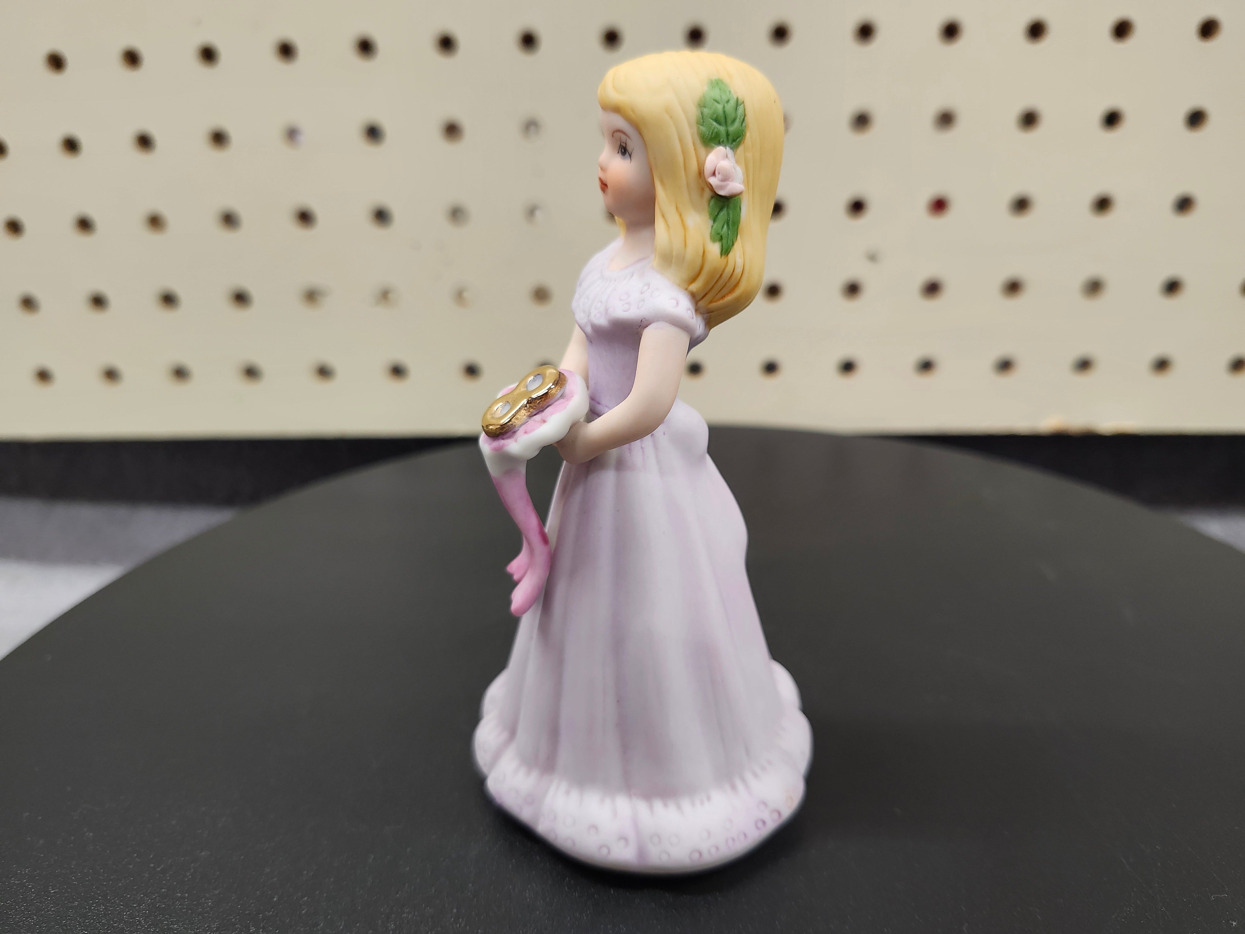 #8 Growing up birthday girl figurine