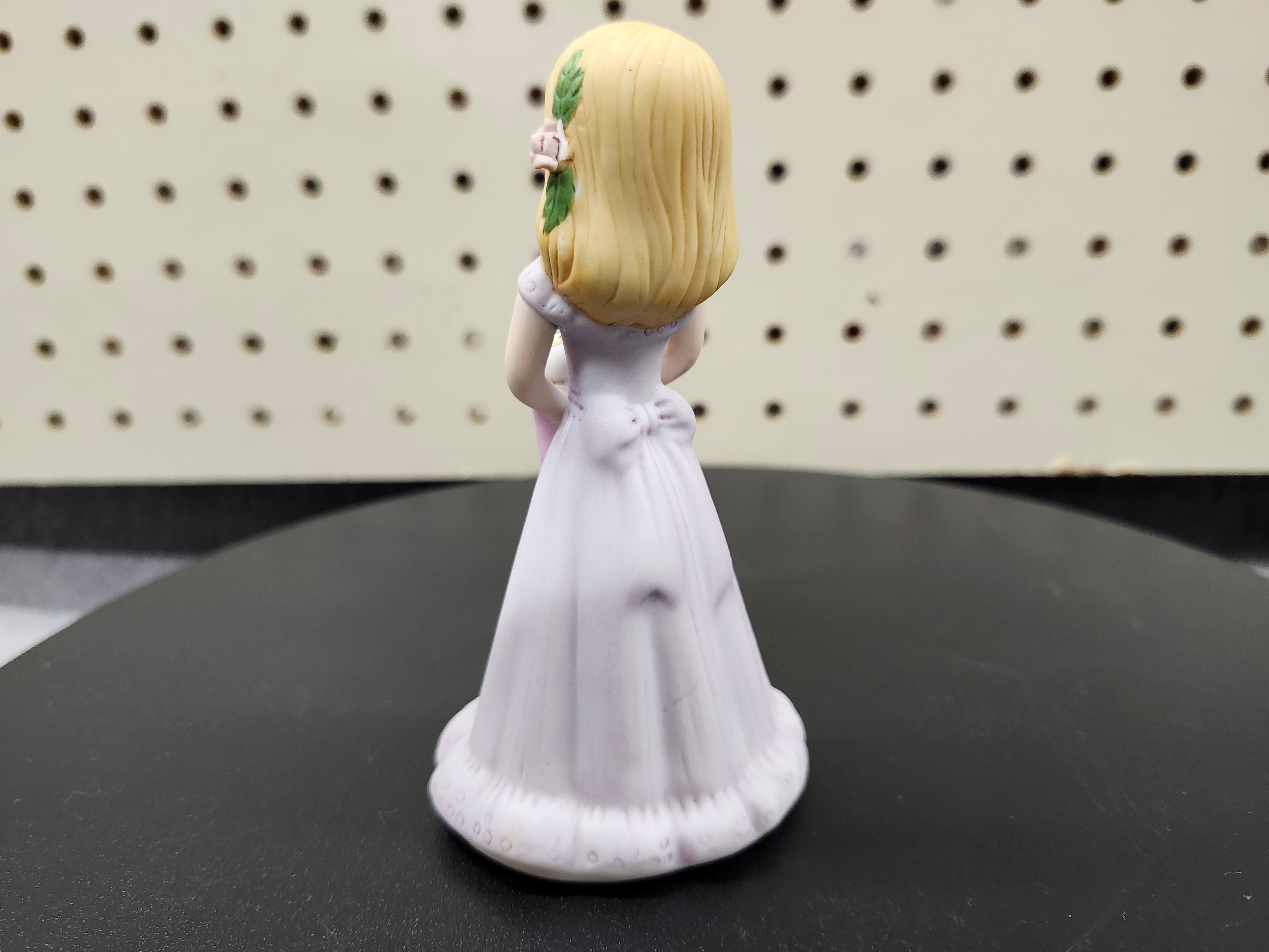 #8 Growing up birthday girl figurine