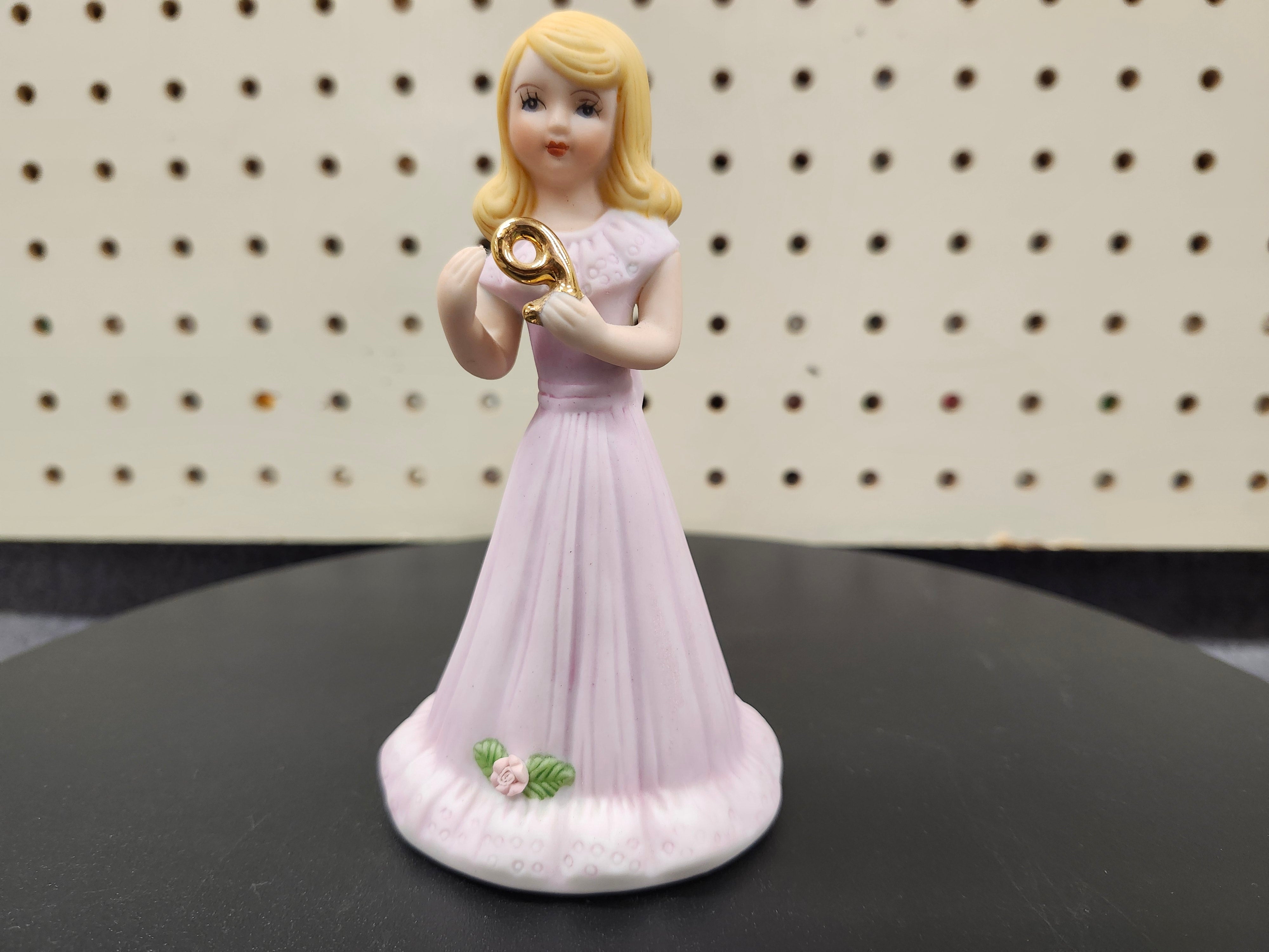 #9 Growing up birthday girl figurine