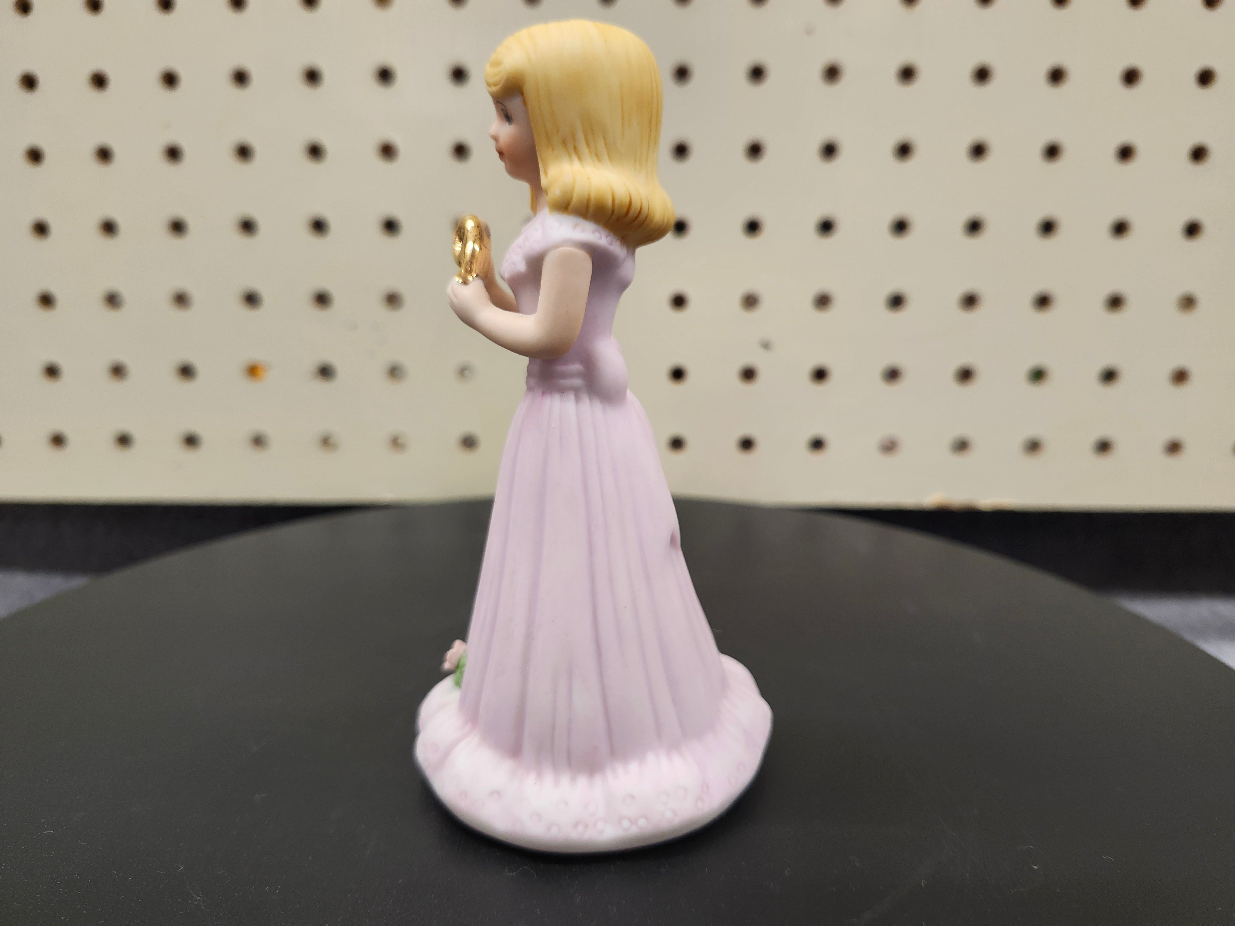#9 Growing up birthday girl figurine