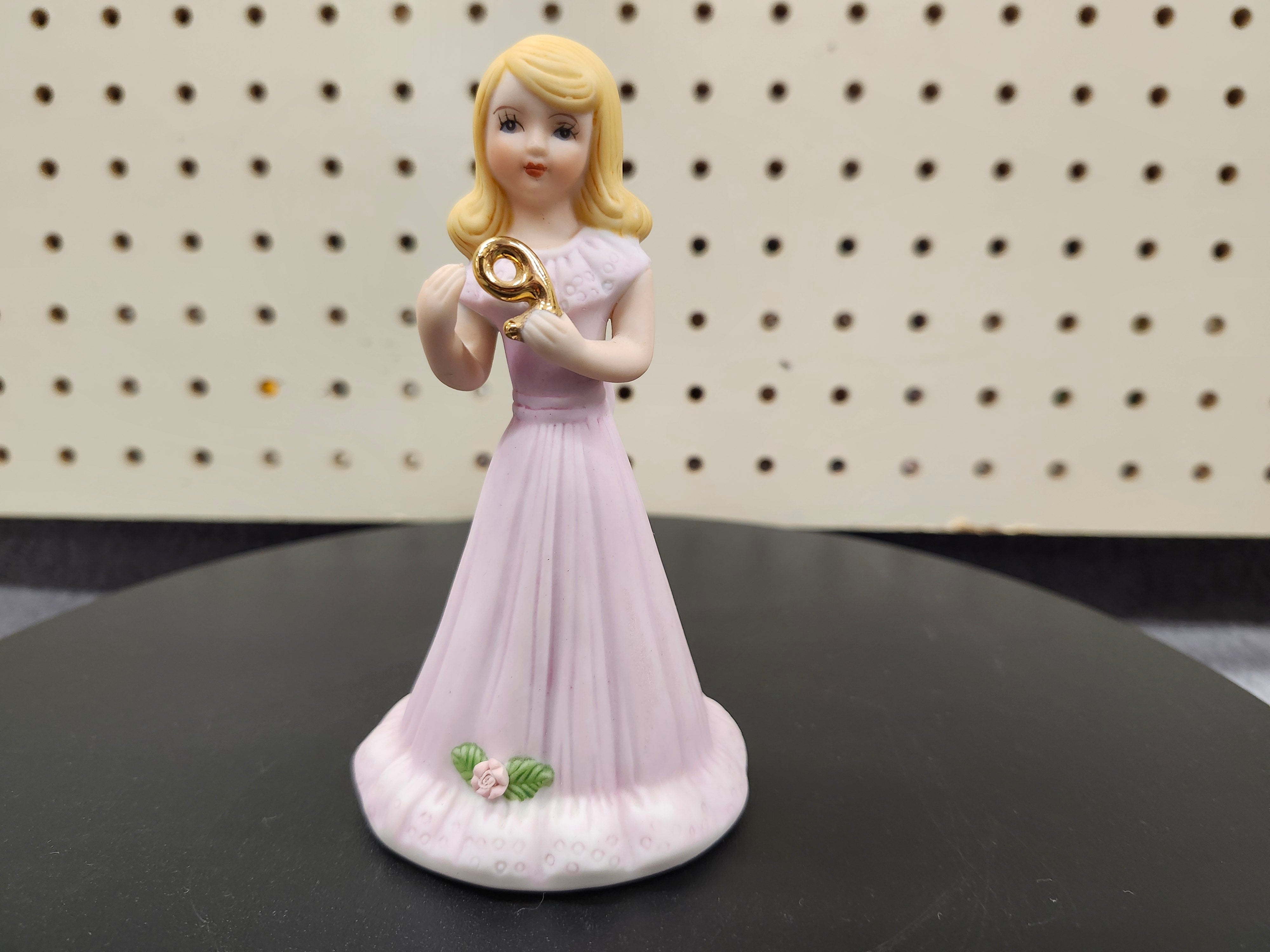 #9 Growing up birthday girl figurine
