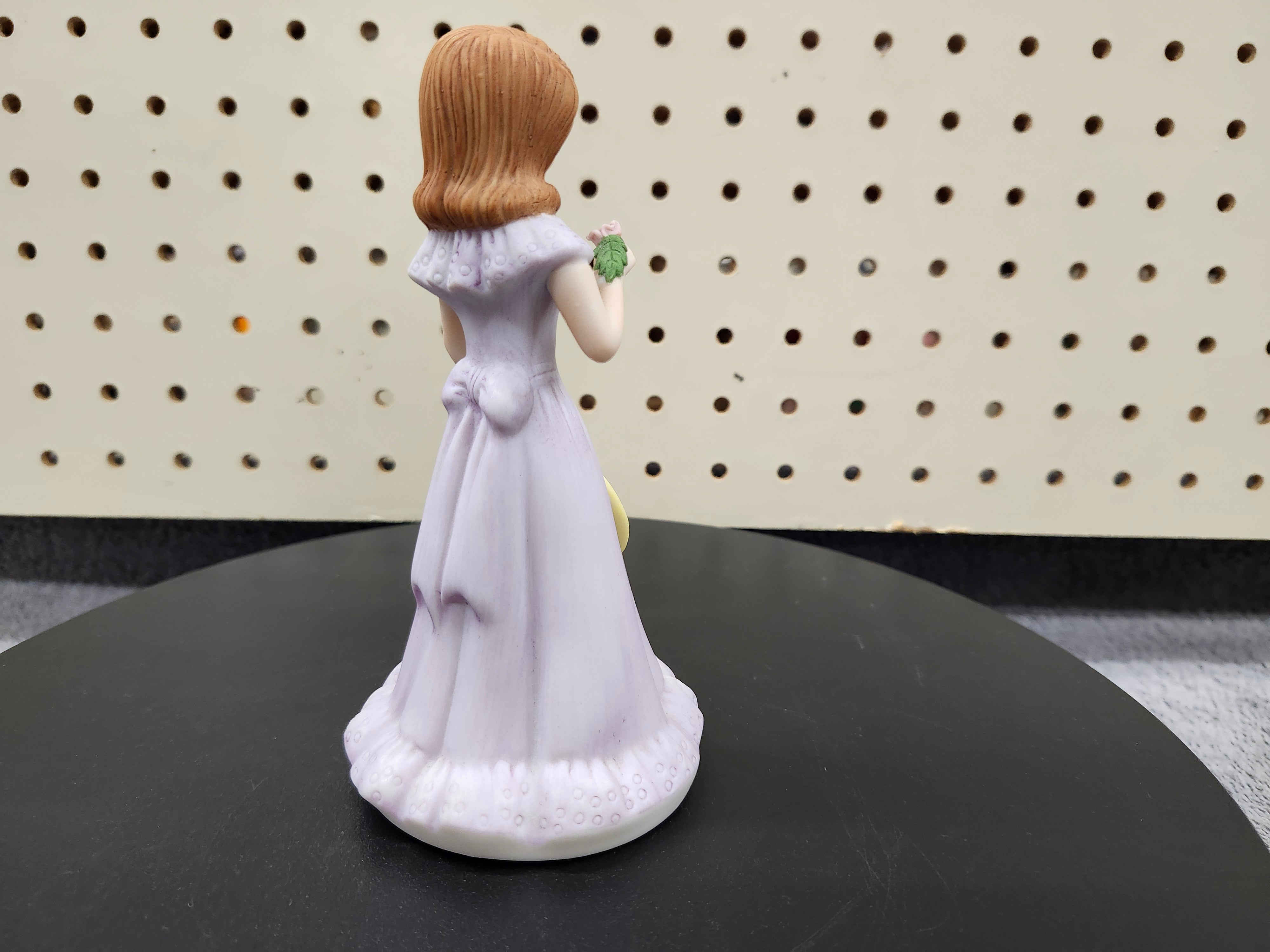 #12 Growing up birthday girl figurine