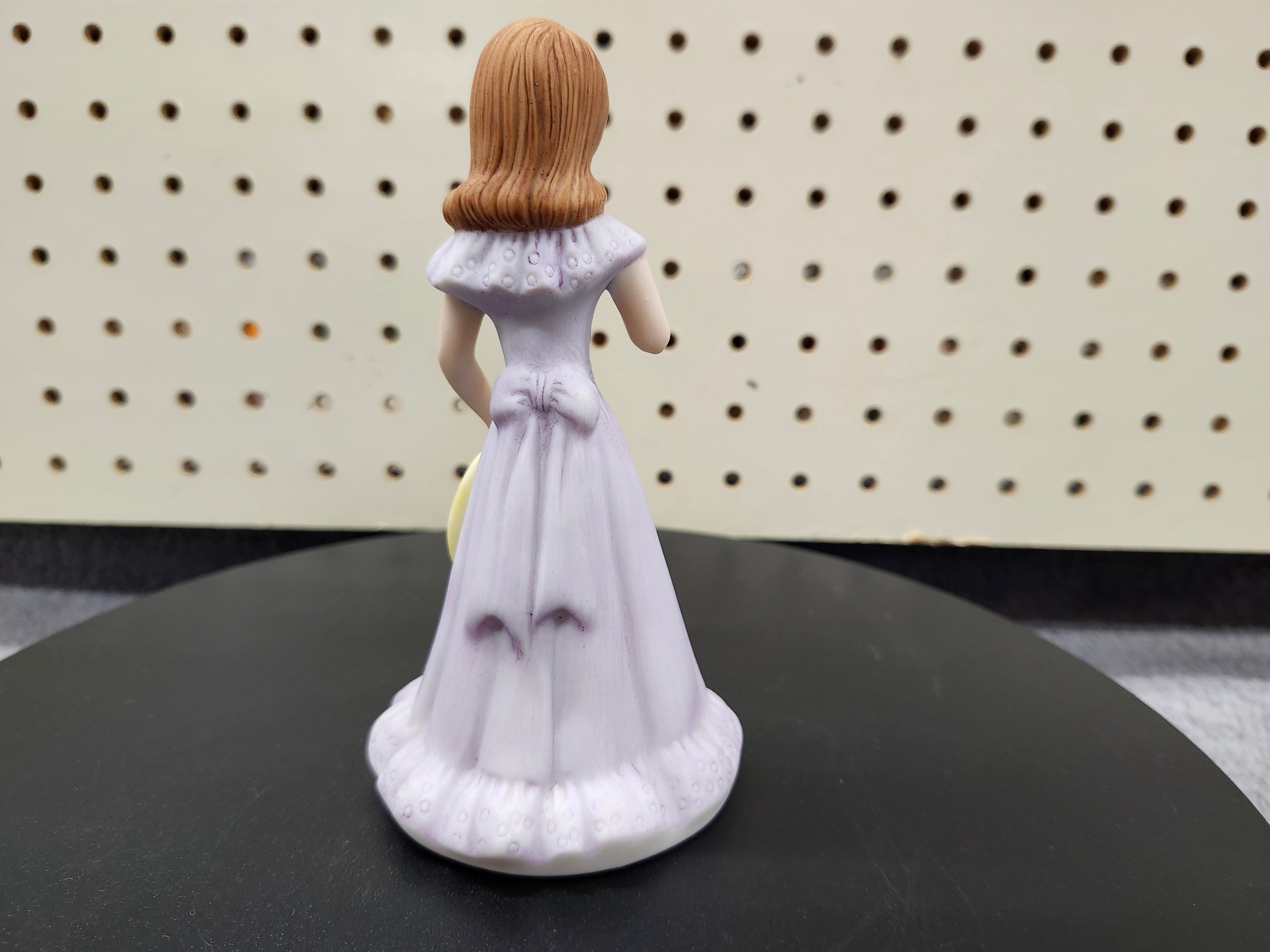 #12 Growing up birthday girl figurine