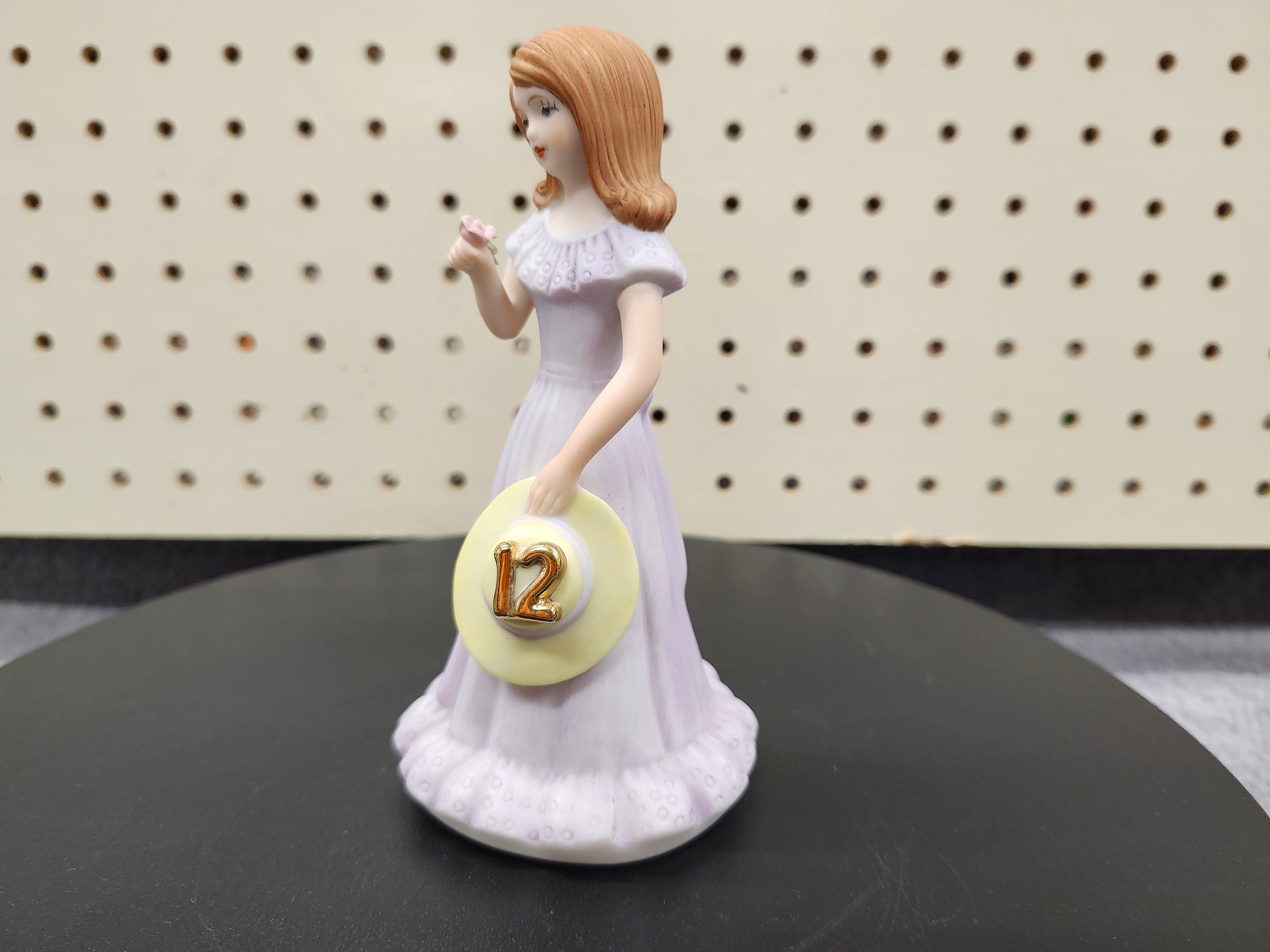 #12 Growing up birthday girl figurine