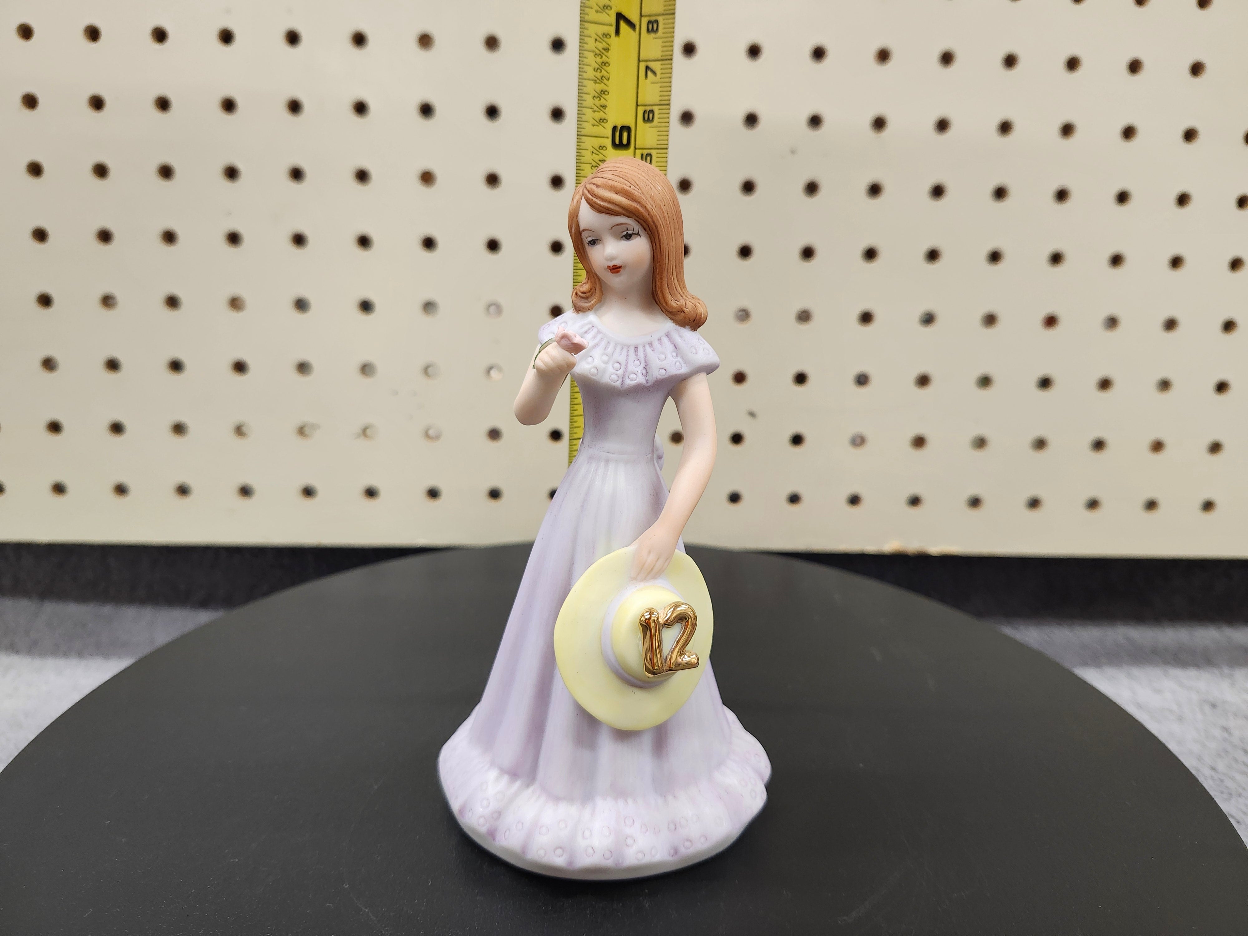 #12 Growing up birthday girl figurine