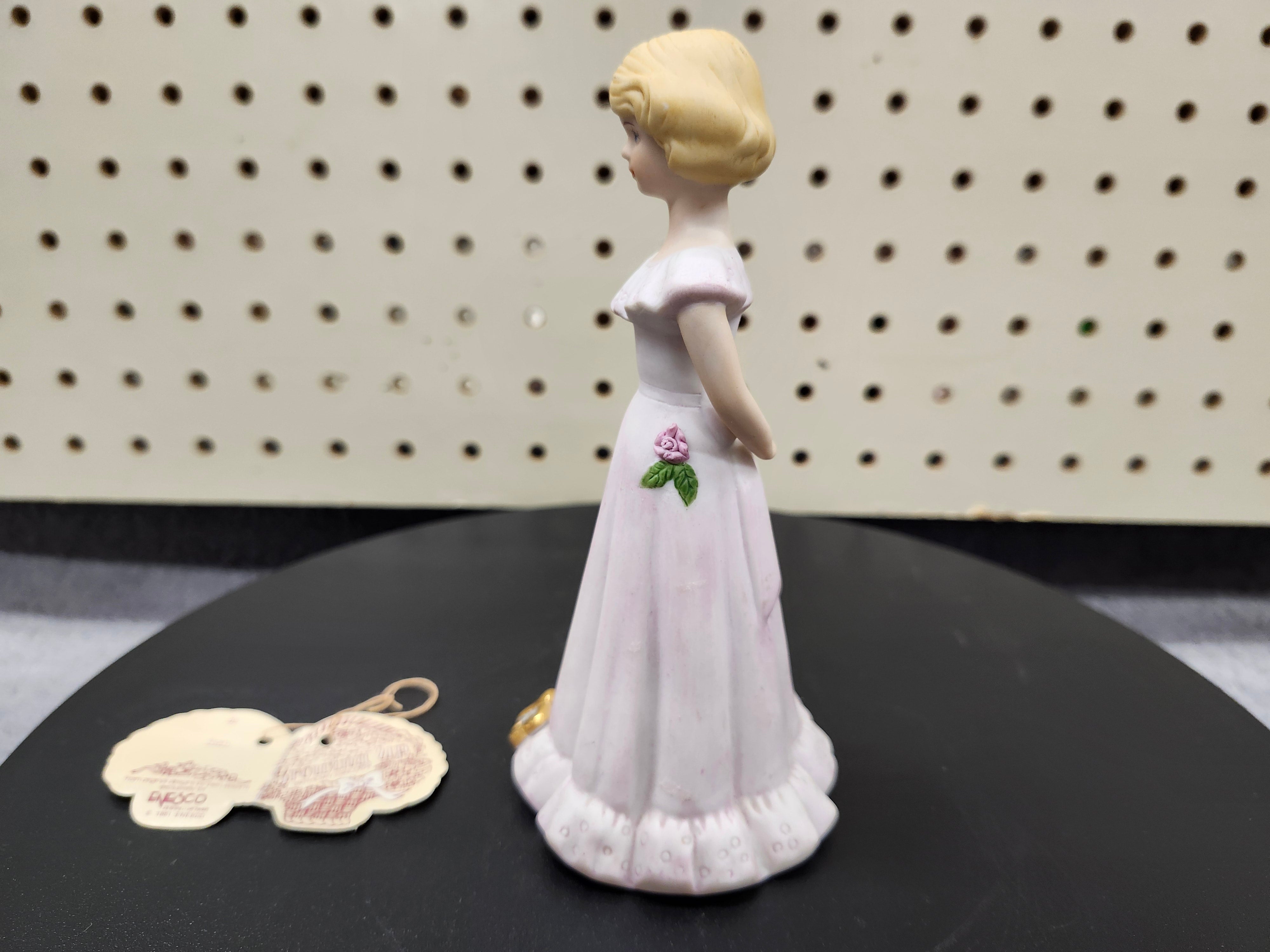 #13 Growing up birthday girl figurine