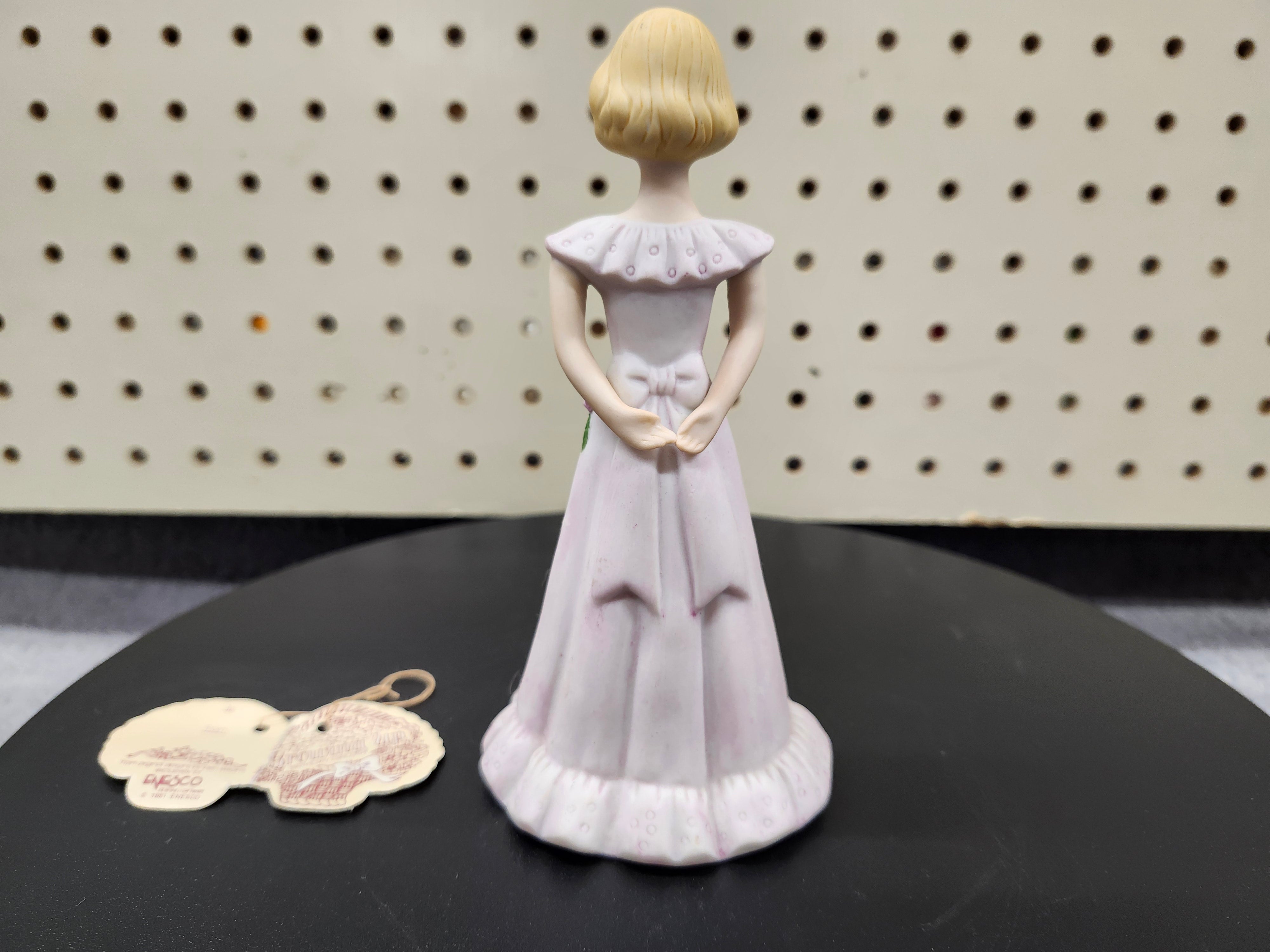#13 Growing up birthday girl figurine