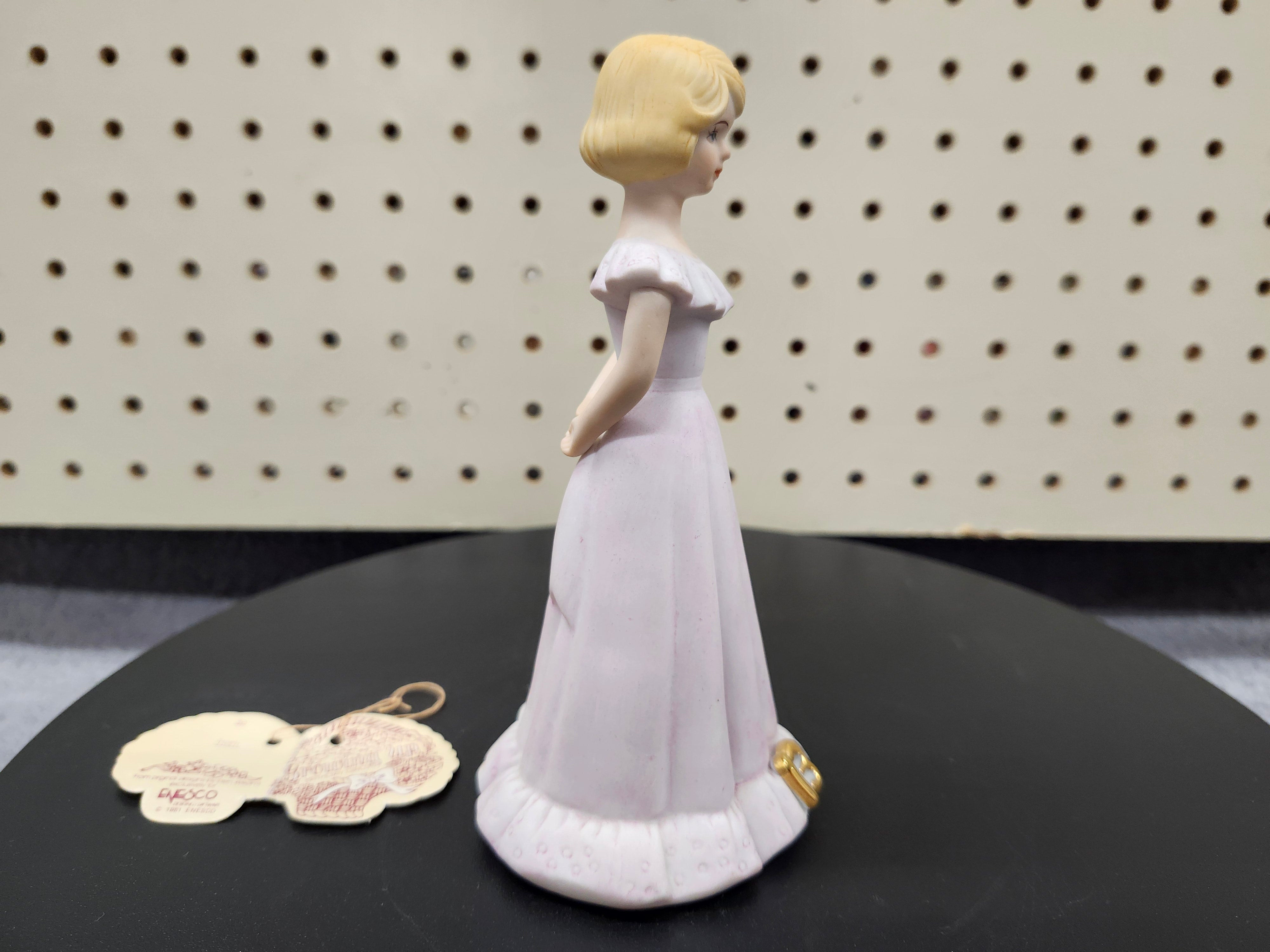 #13 Growing up birthday girl figurine