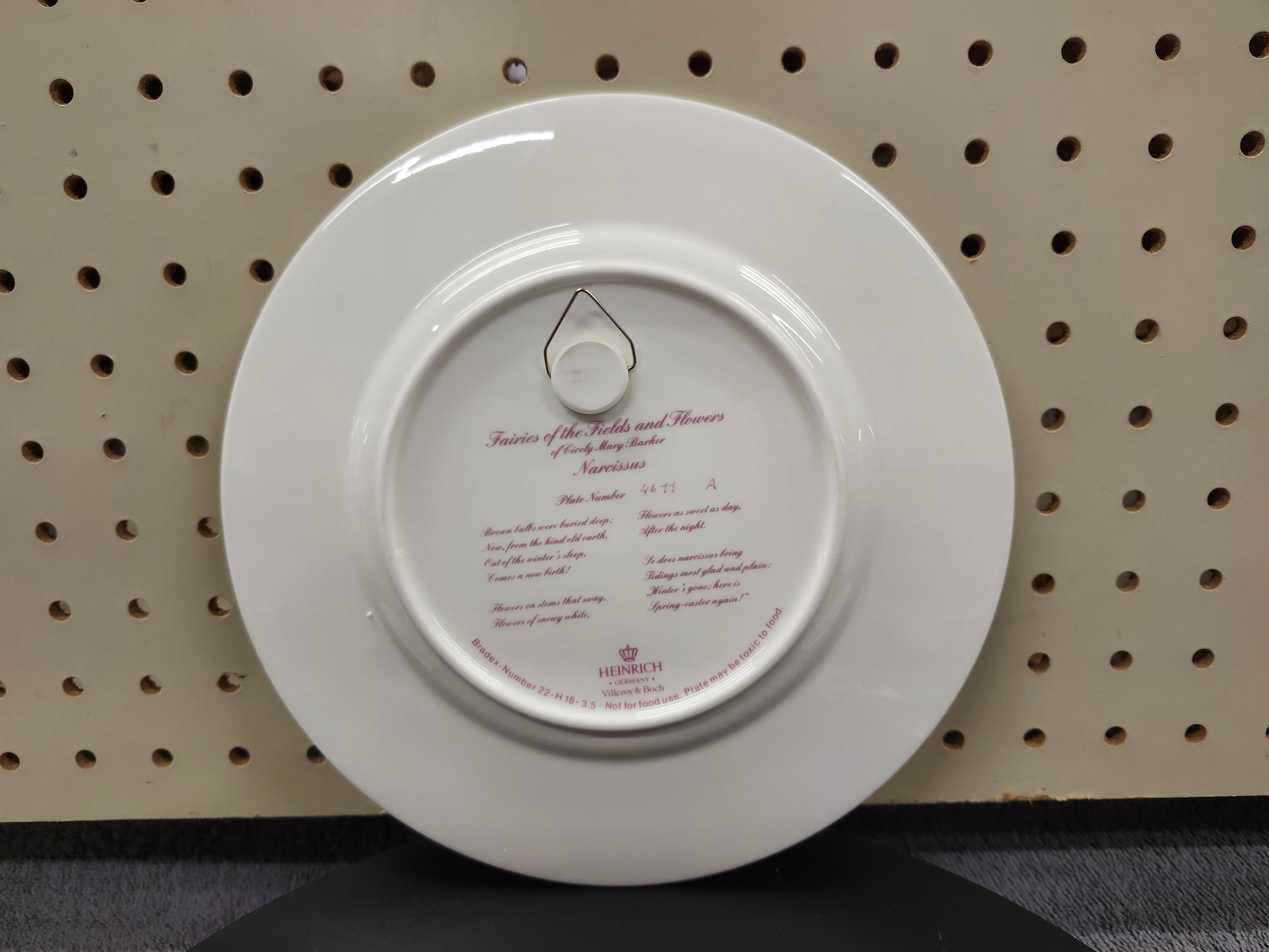 Decorative fairy plate