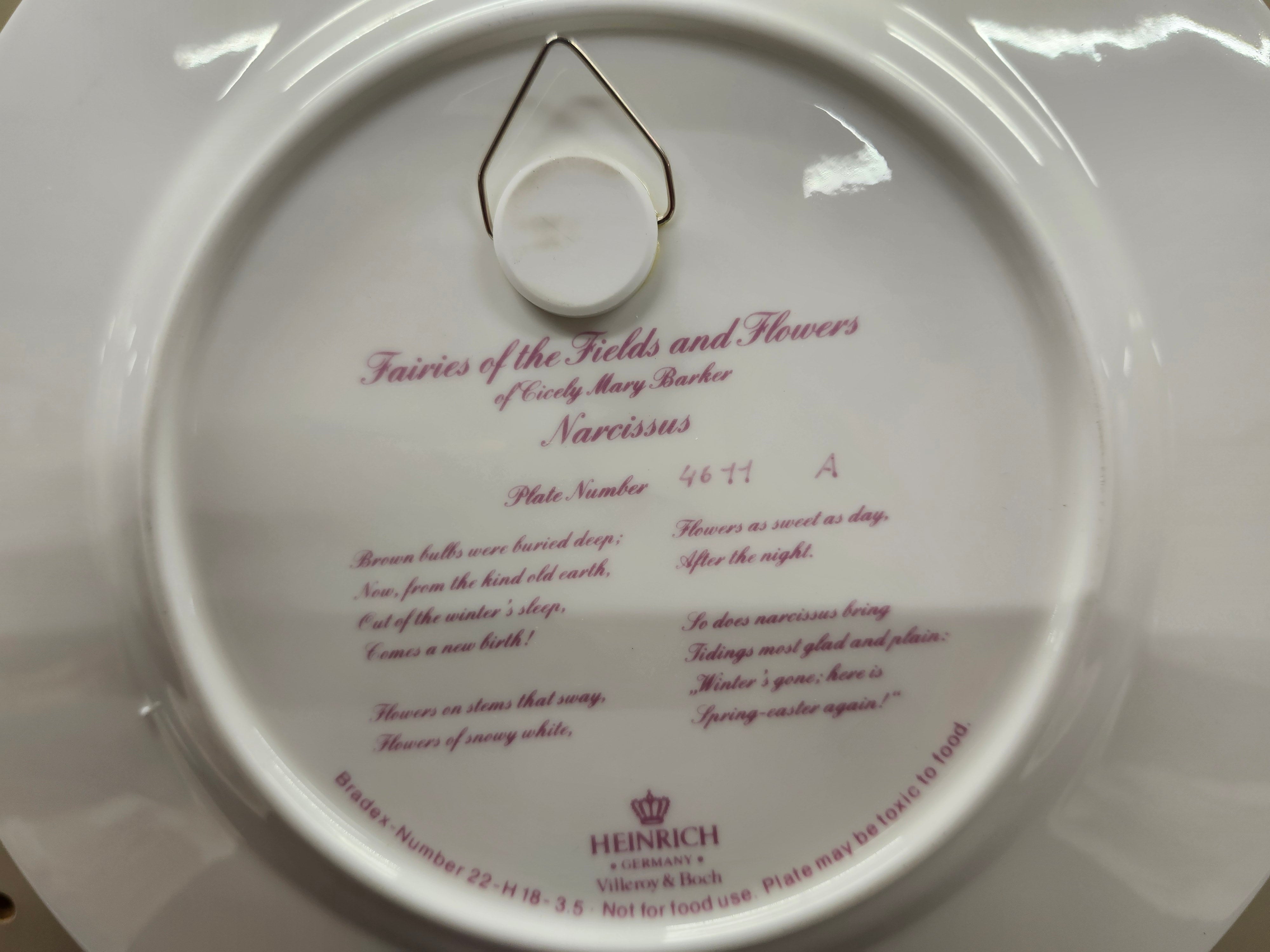 Decorative fairy plate