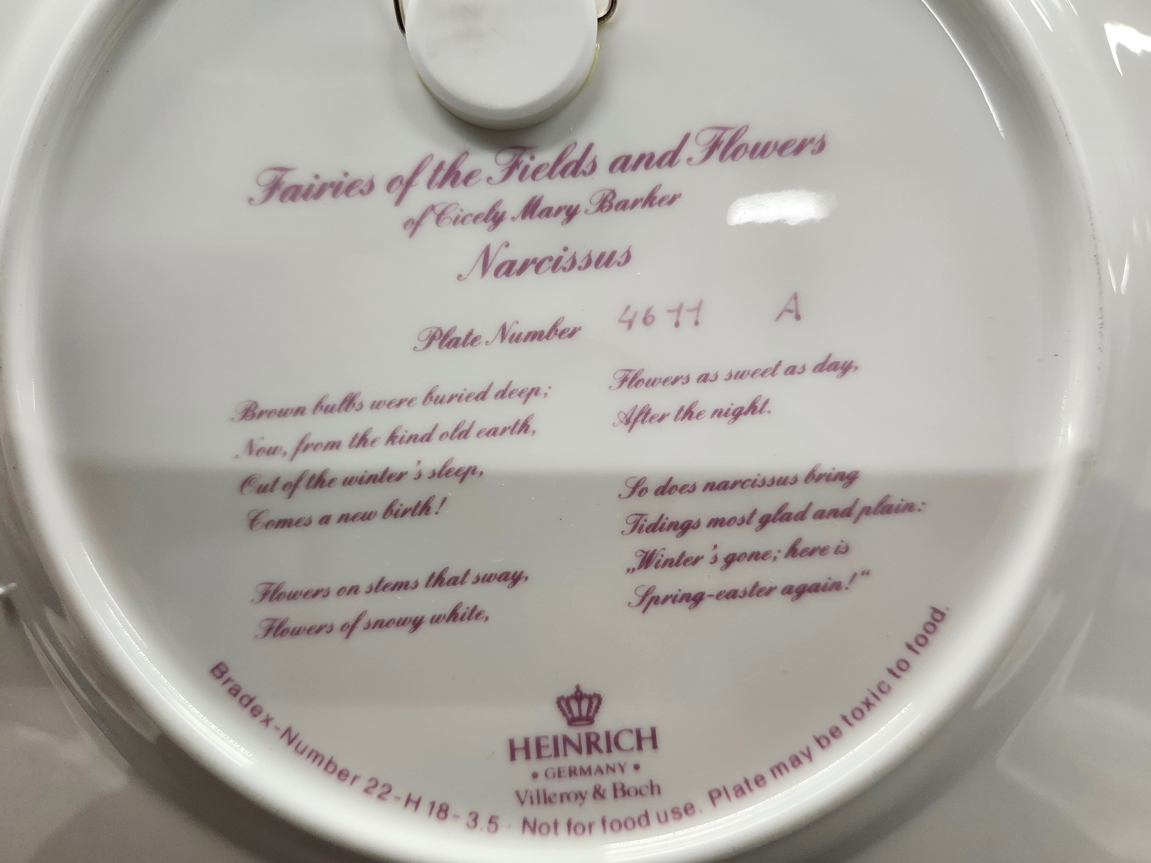 Decorative fairy plate