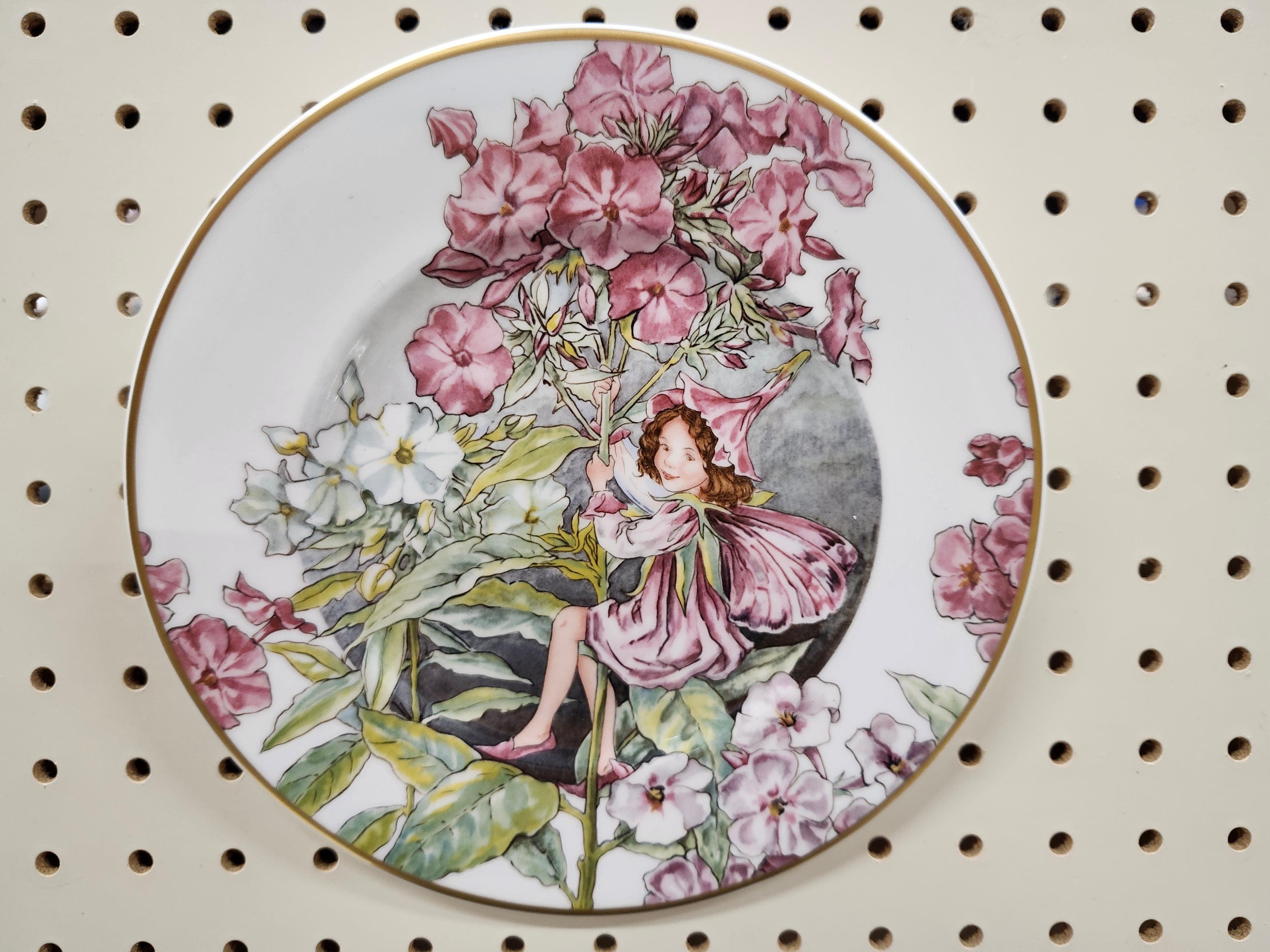 Decorative fairy plate
