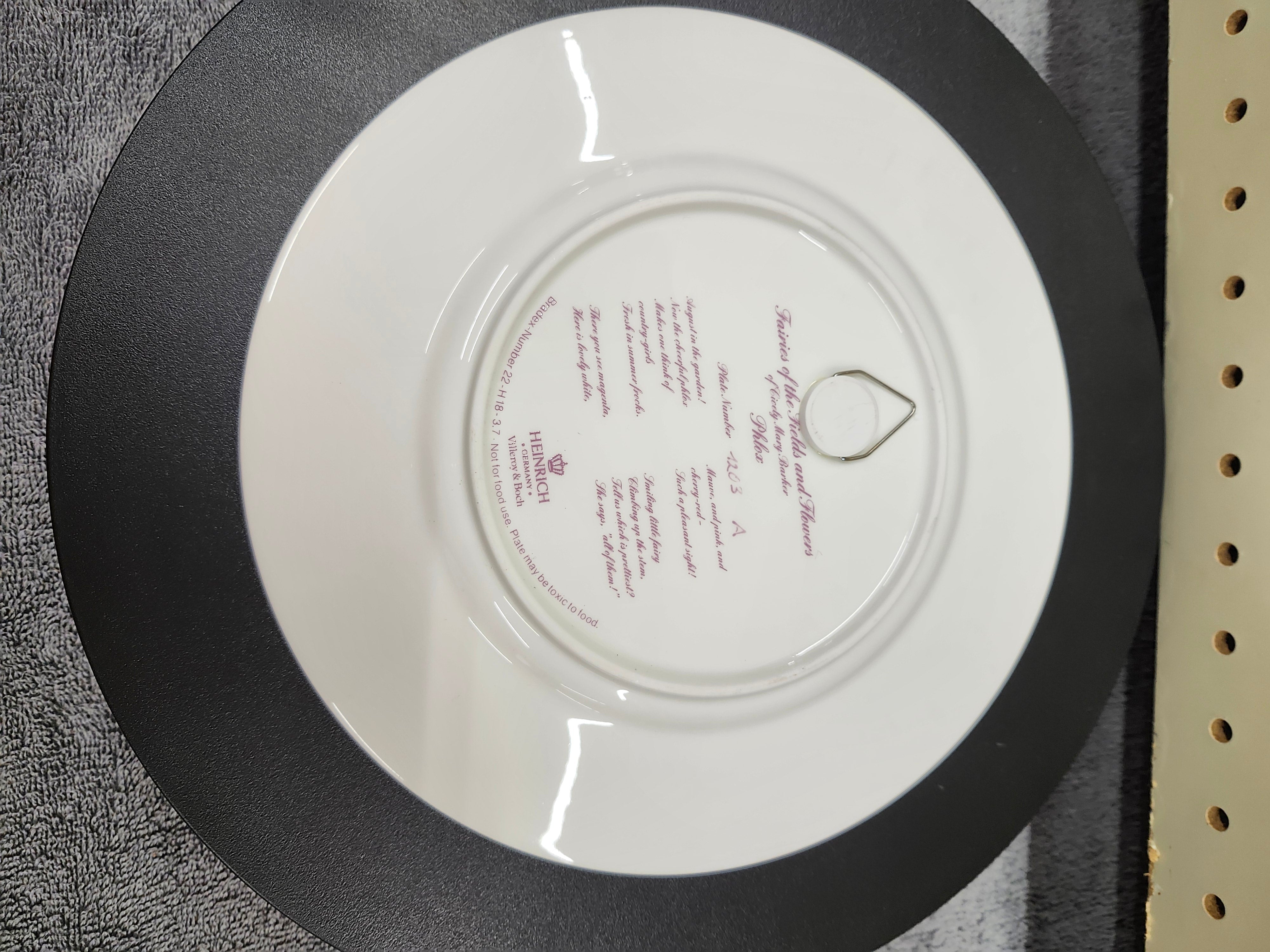 Decorative fairy plate