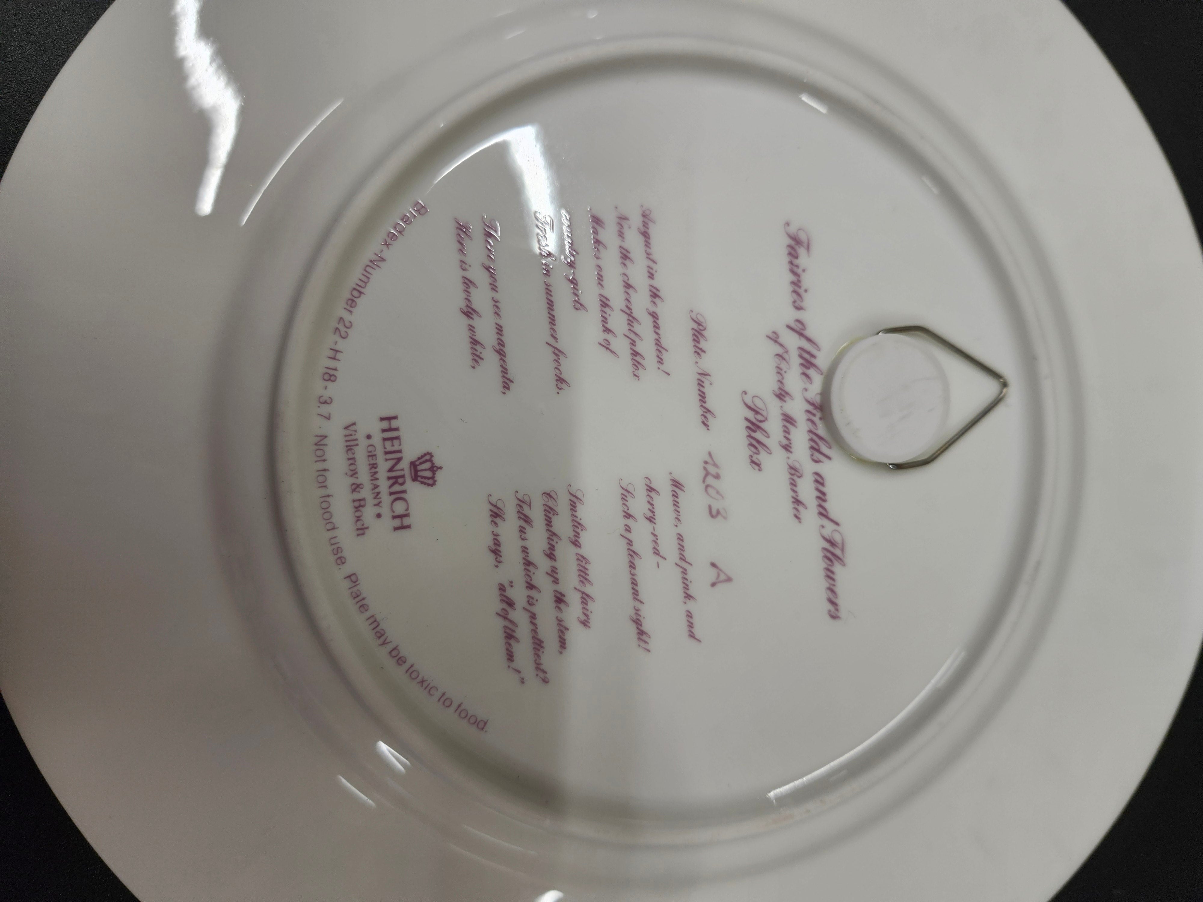 Decorative fairy plate