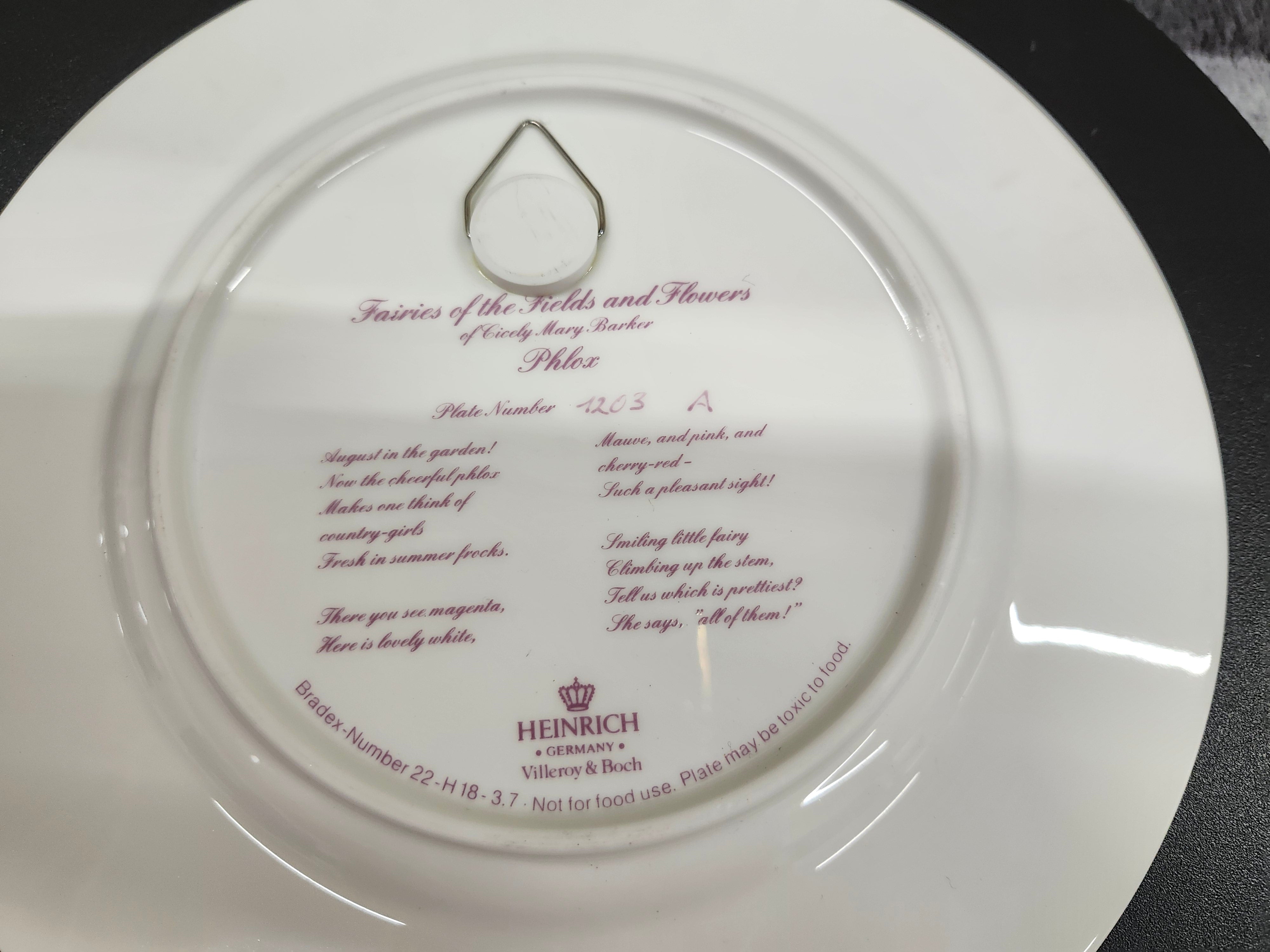 Decorative fairy plate