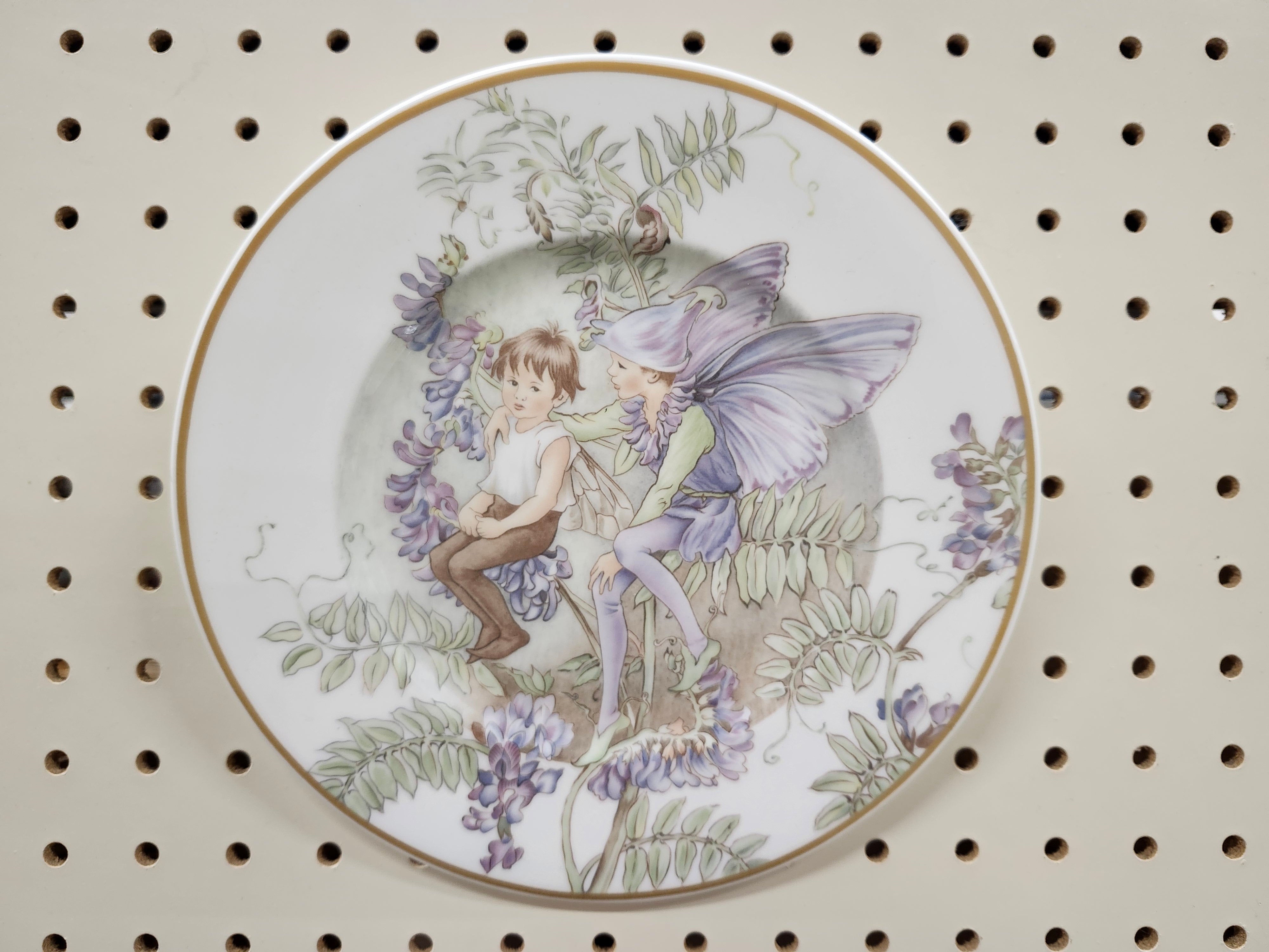 Decorative fairy plate
